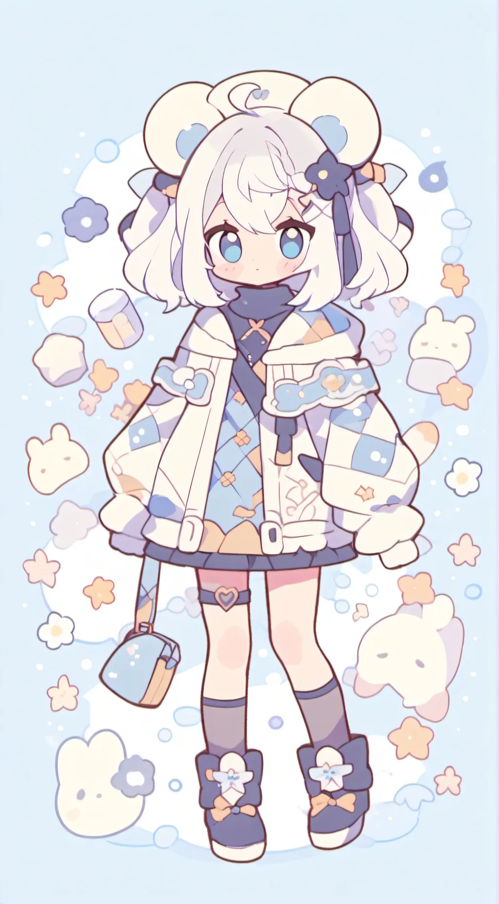 ai character: escola SUSPEITA 🤨 background