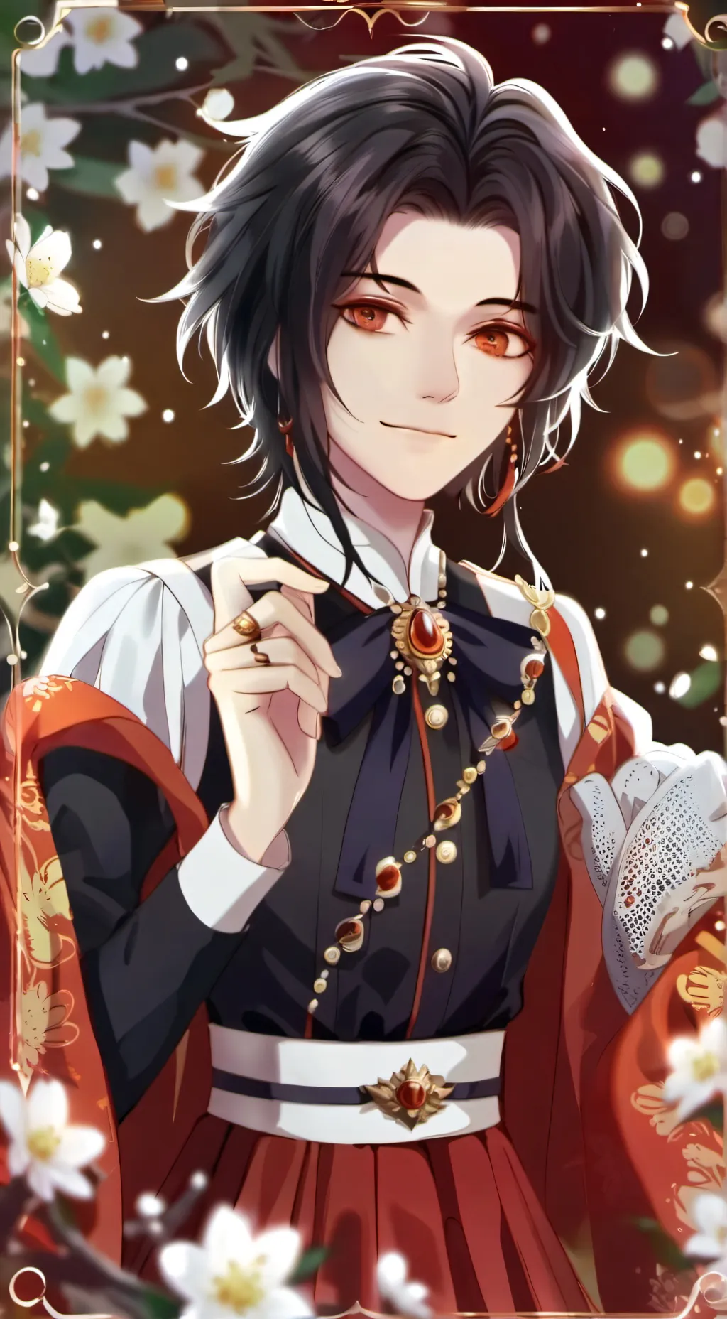 ai character: Leo background