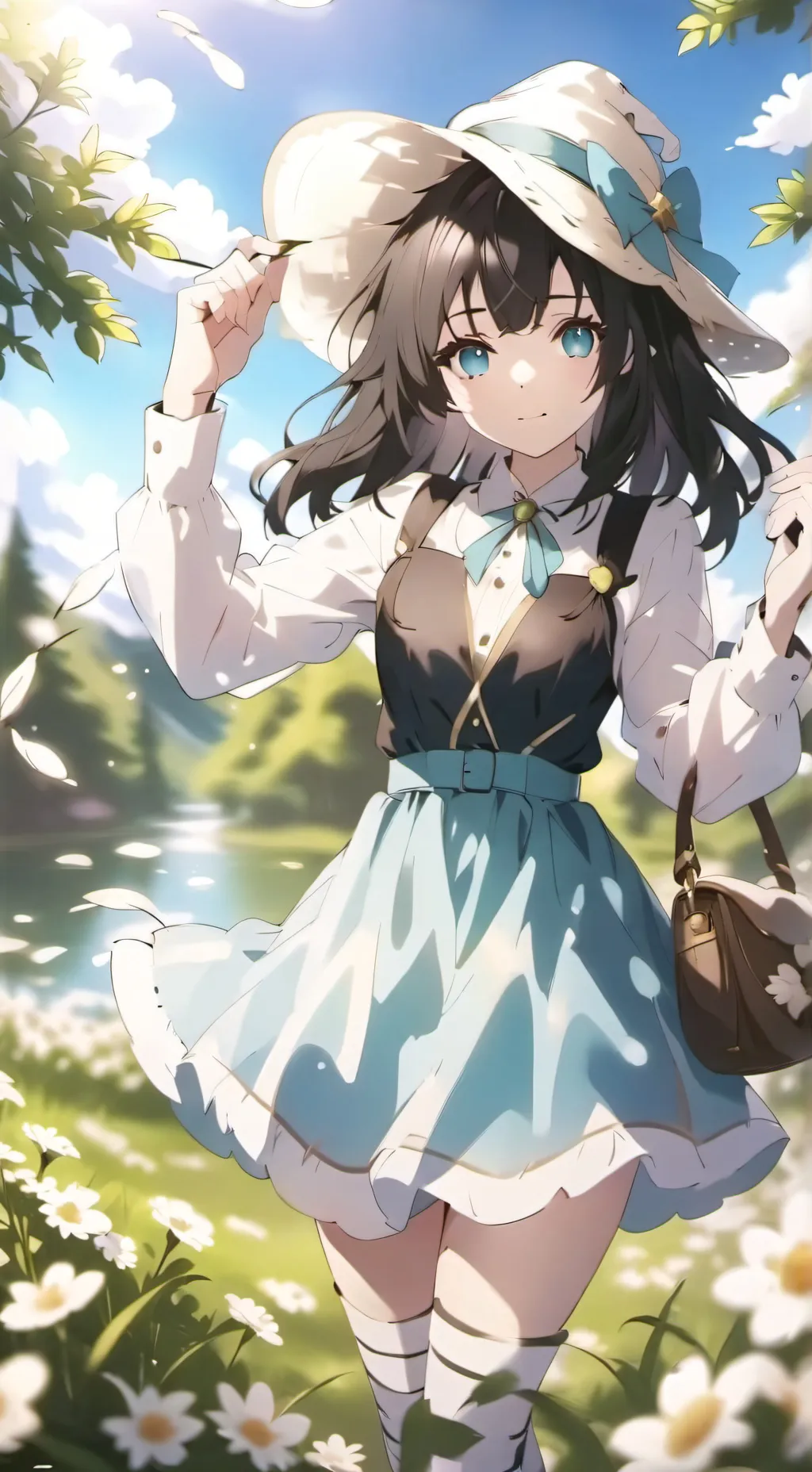 ai character: Mandy  background