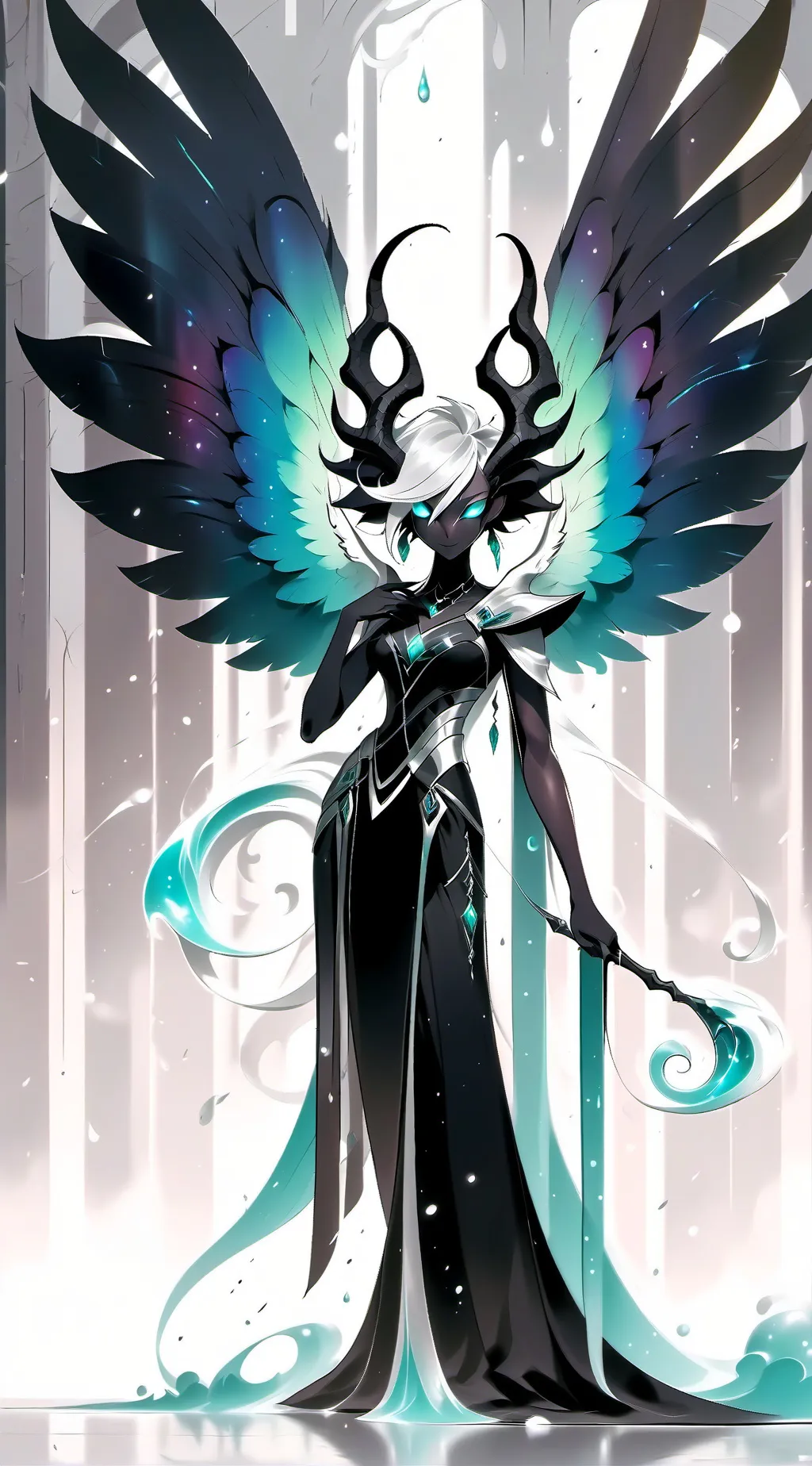 ai character: sarenma  background