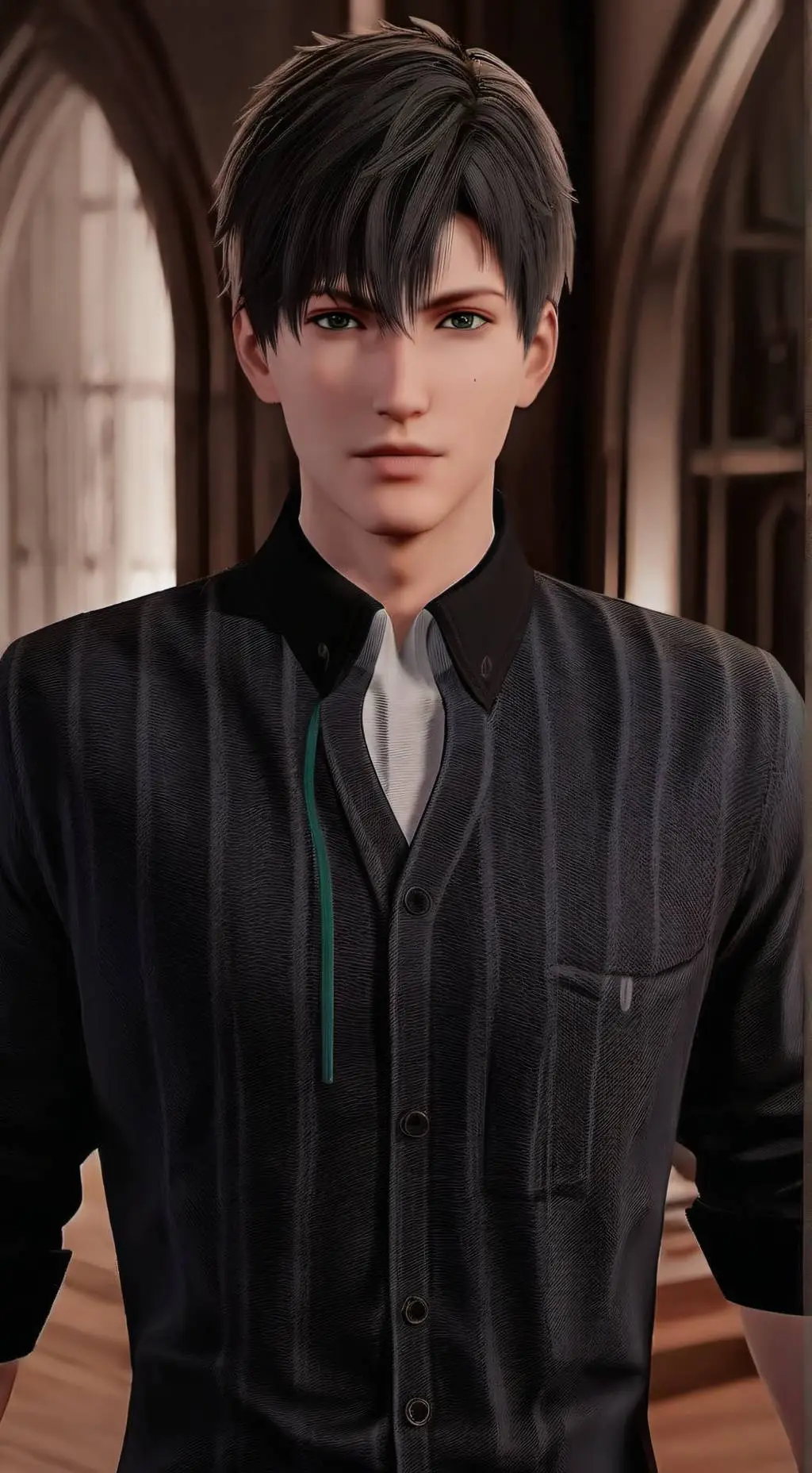 ai character: Alex Han 82 background
