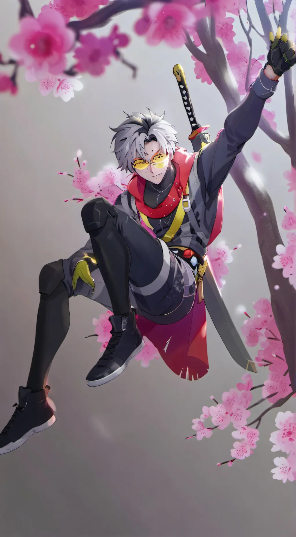 ai character: Ds but in room background