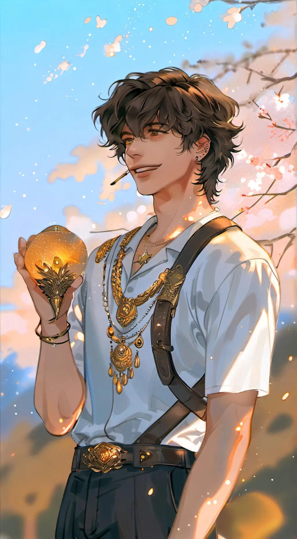 ai character: Lucas background