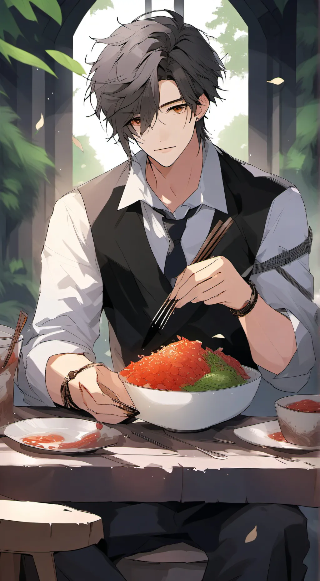 ai character: WILL CASANO🎀🎀 background