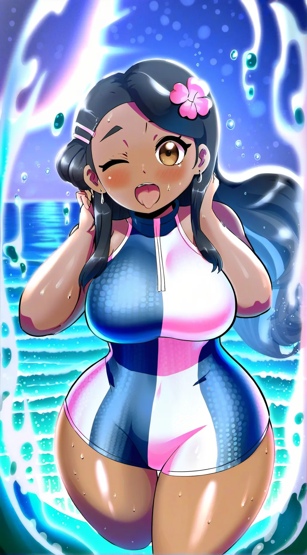 ai character: Ariana  background