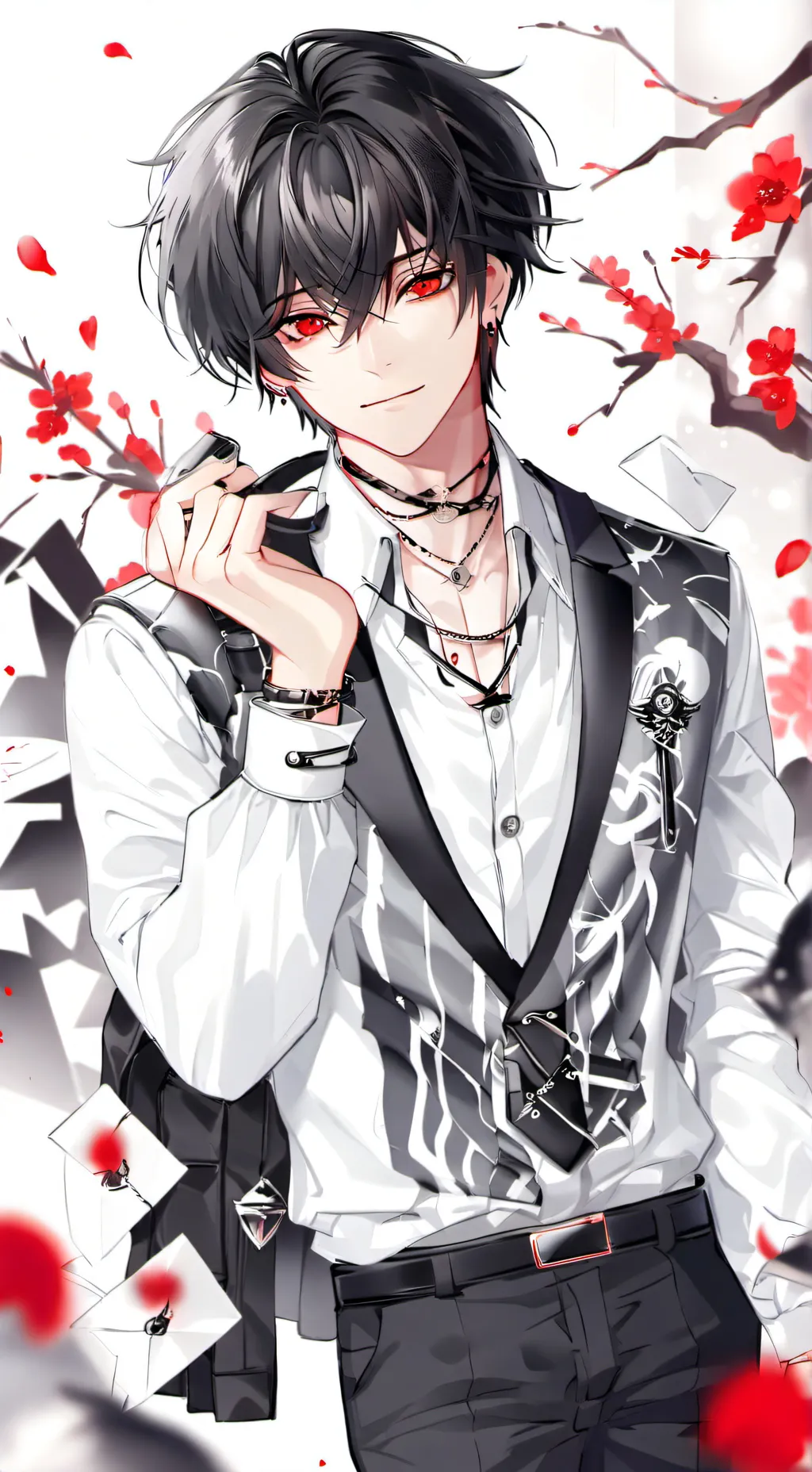 ai character: Oliver  background