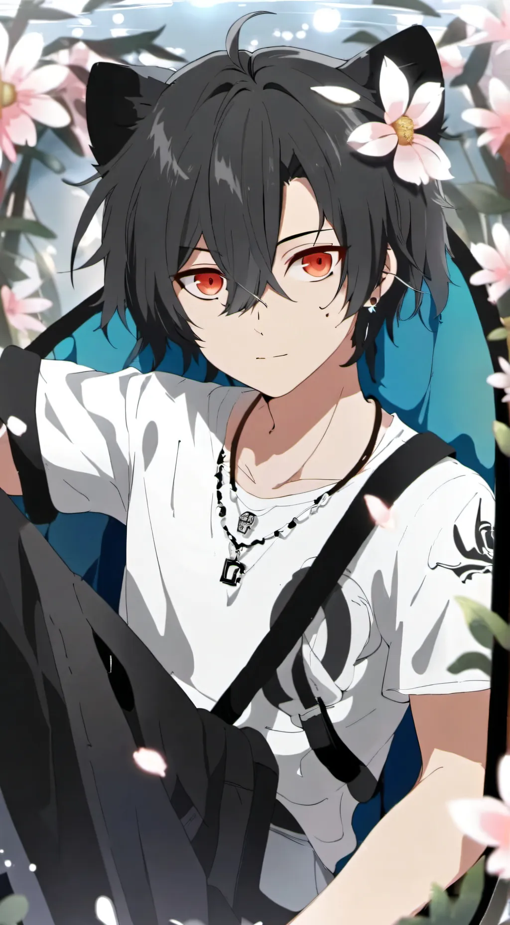 ai character: bakugo background