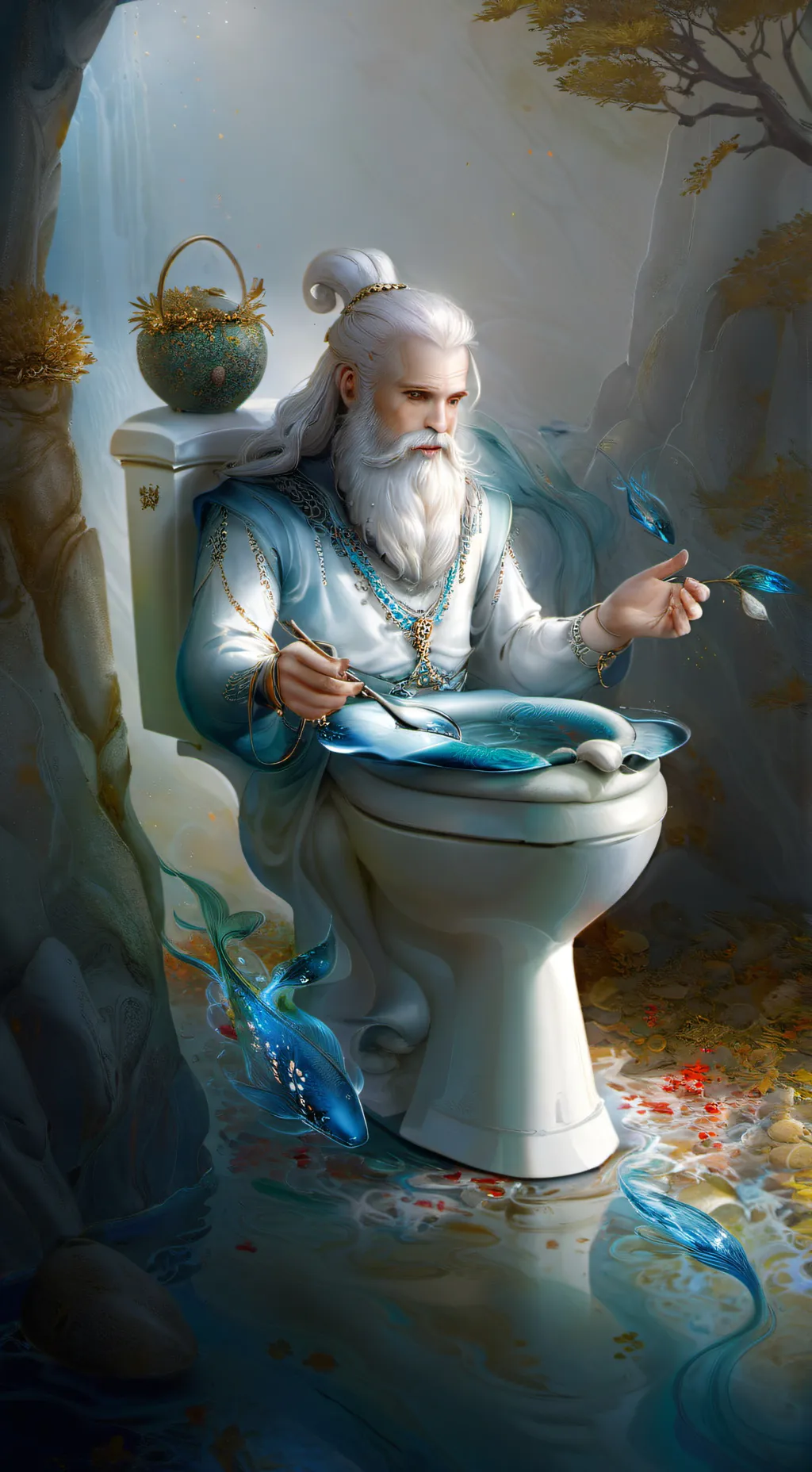 ai character: skibidi v titans background