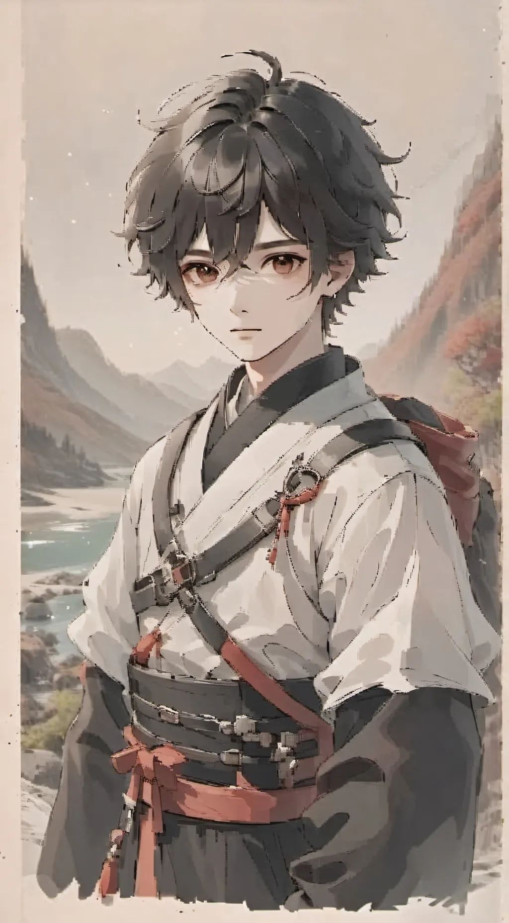 ai character: Leo background