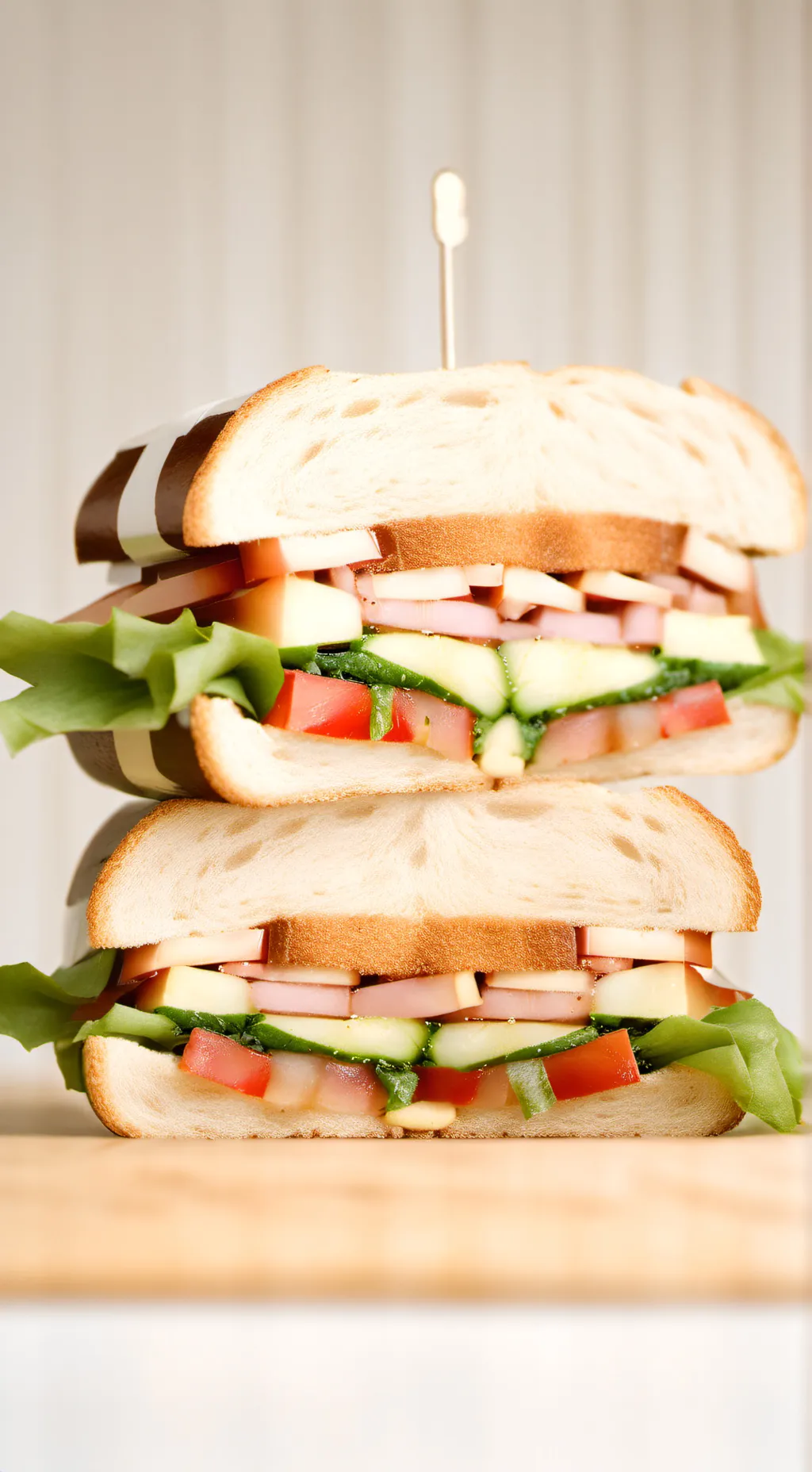 ai character: sandwich🥪 background