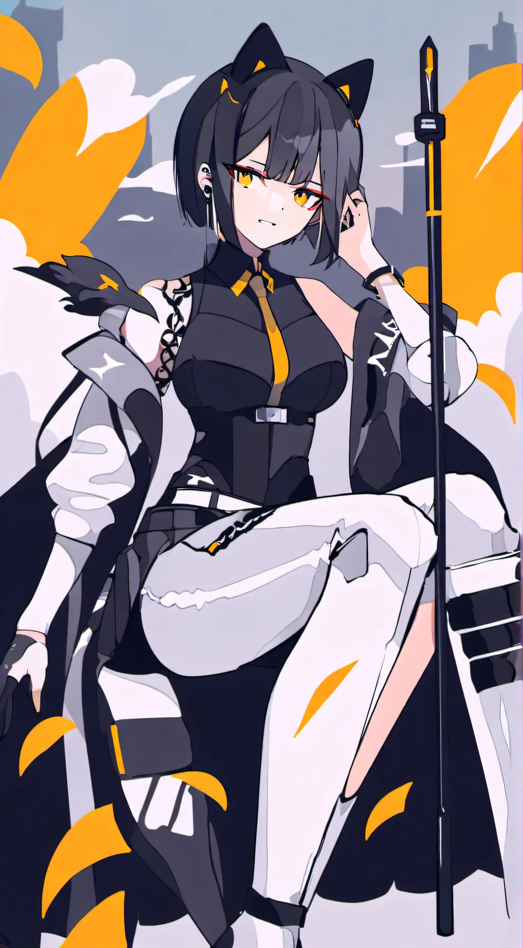 ai character: Ema background