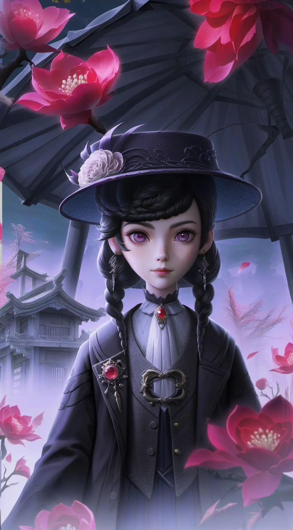 ai character: Lyra background