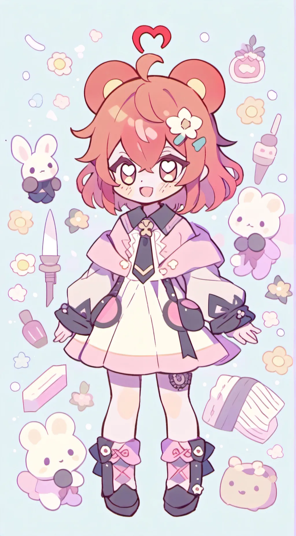 ai character: Claudia  background