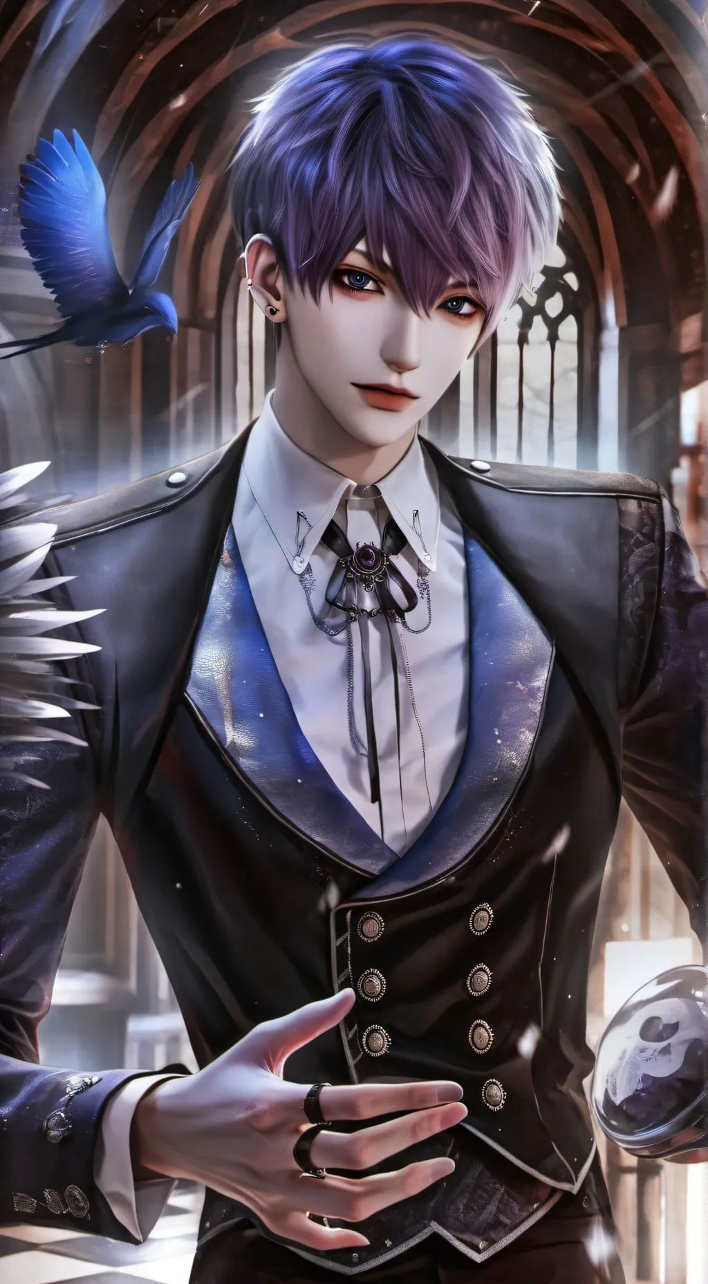 ai character: rafael  background