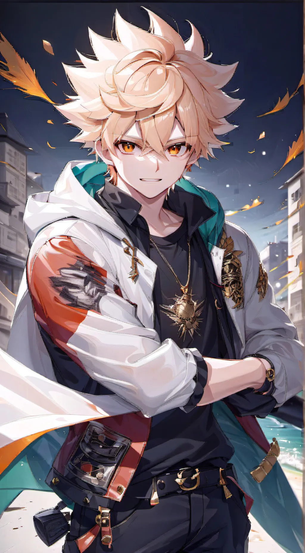 ai character: Mha family  background