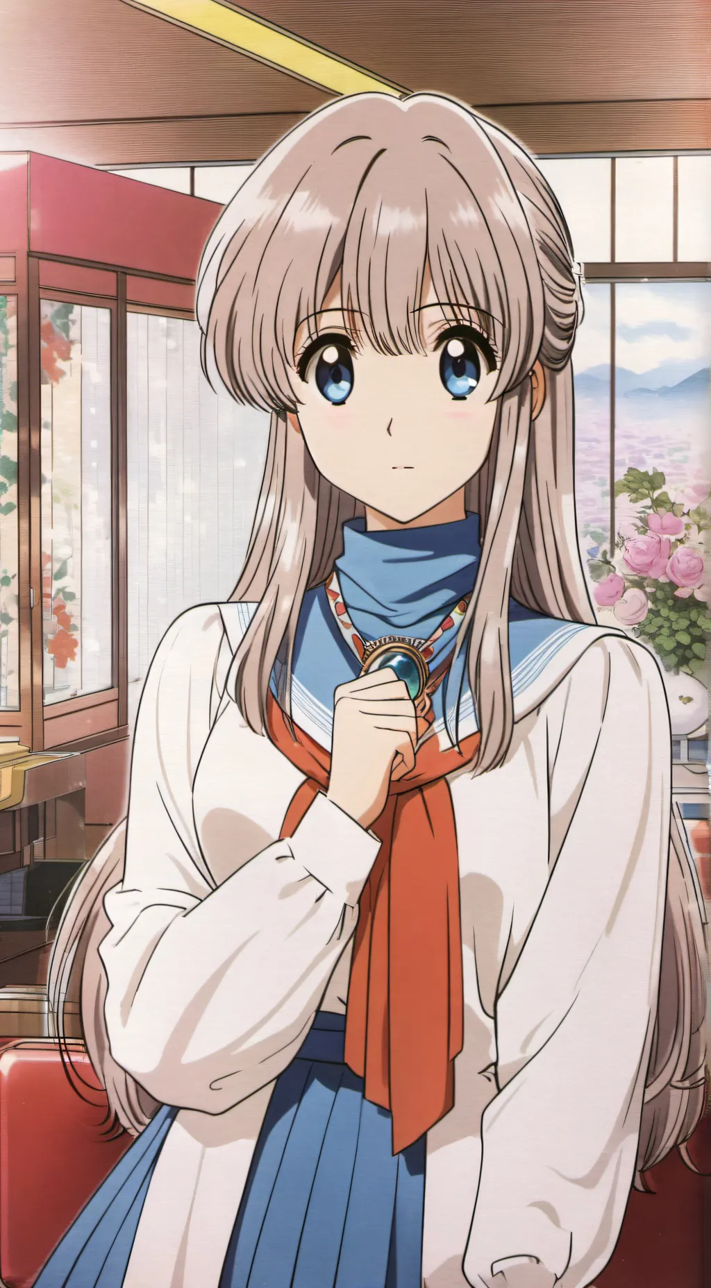 ai character: ludmila  background