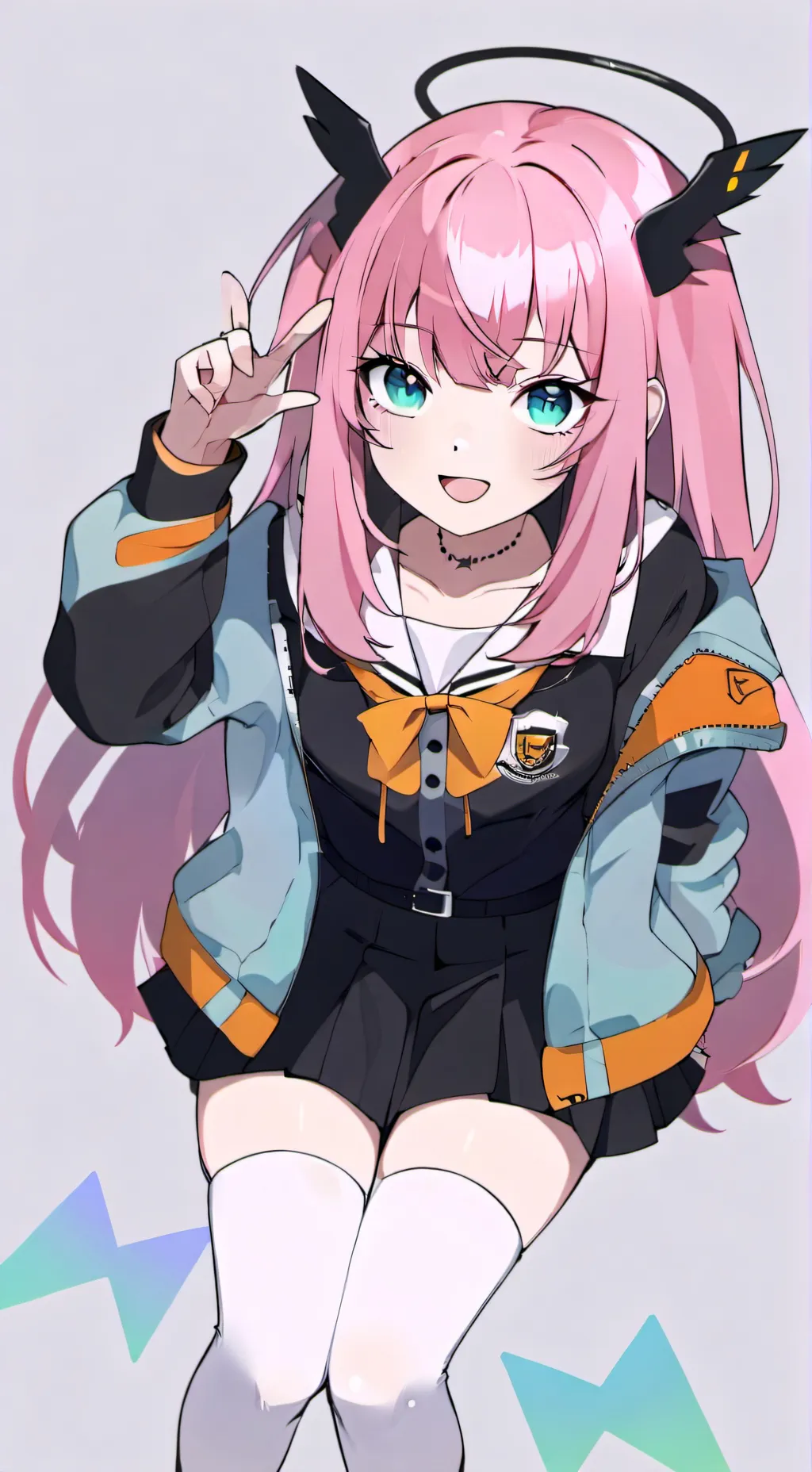 ai character: Aurora background