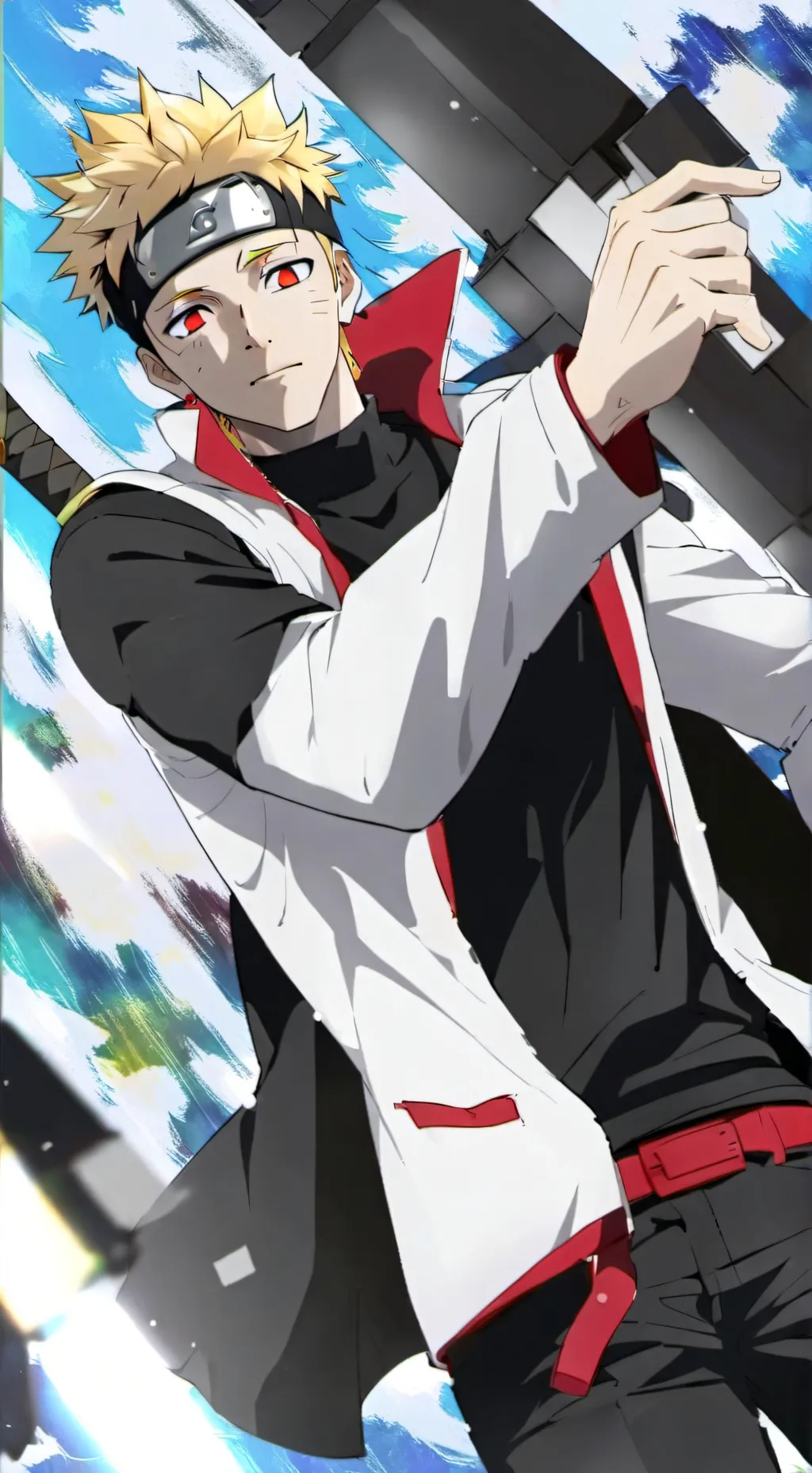 ai character: -Boruto- background