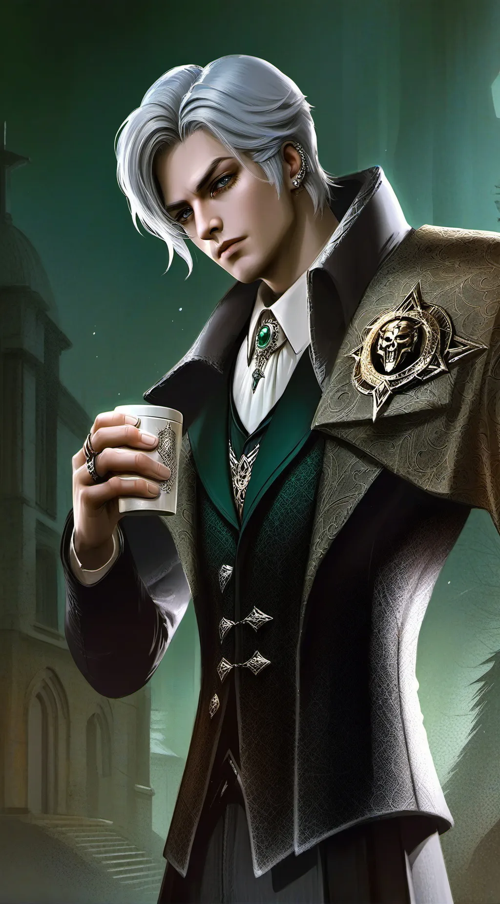 ai character: Martin background