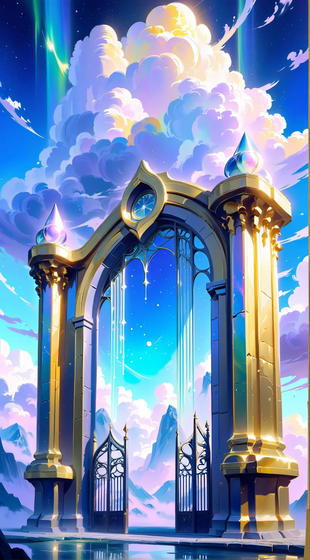 ai character: Gate angel background