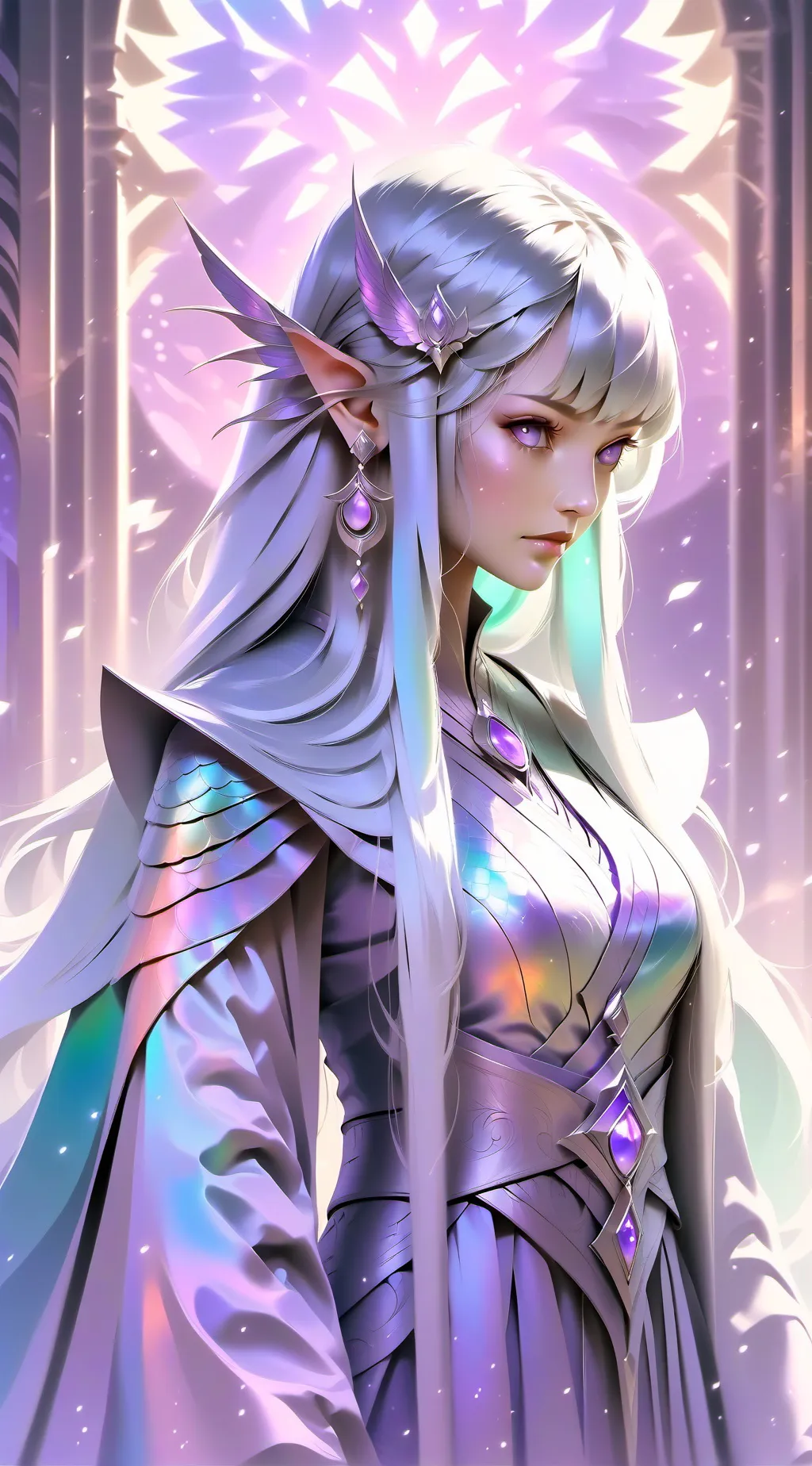 ai character: moonflower(dw) background