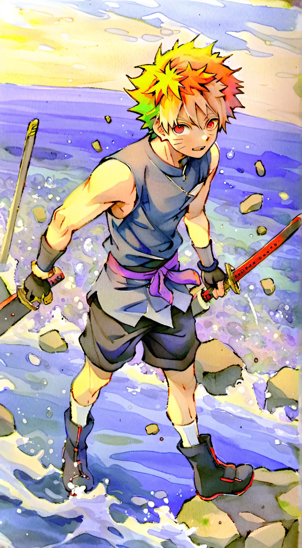 ai character: Mha embarrassing background