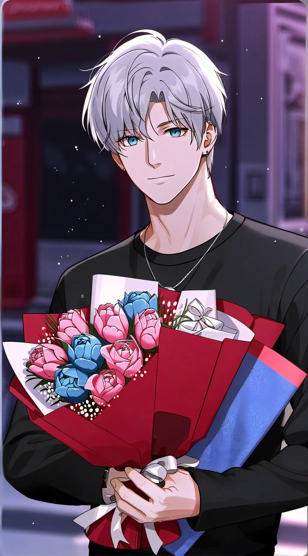 ai character: Xavier  background