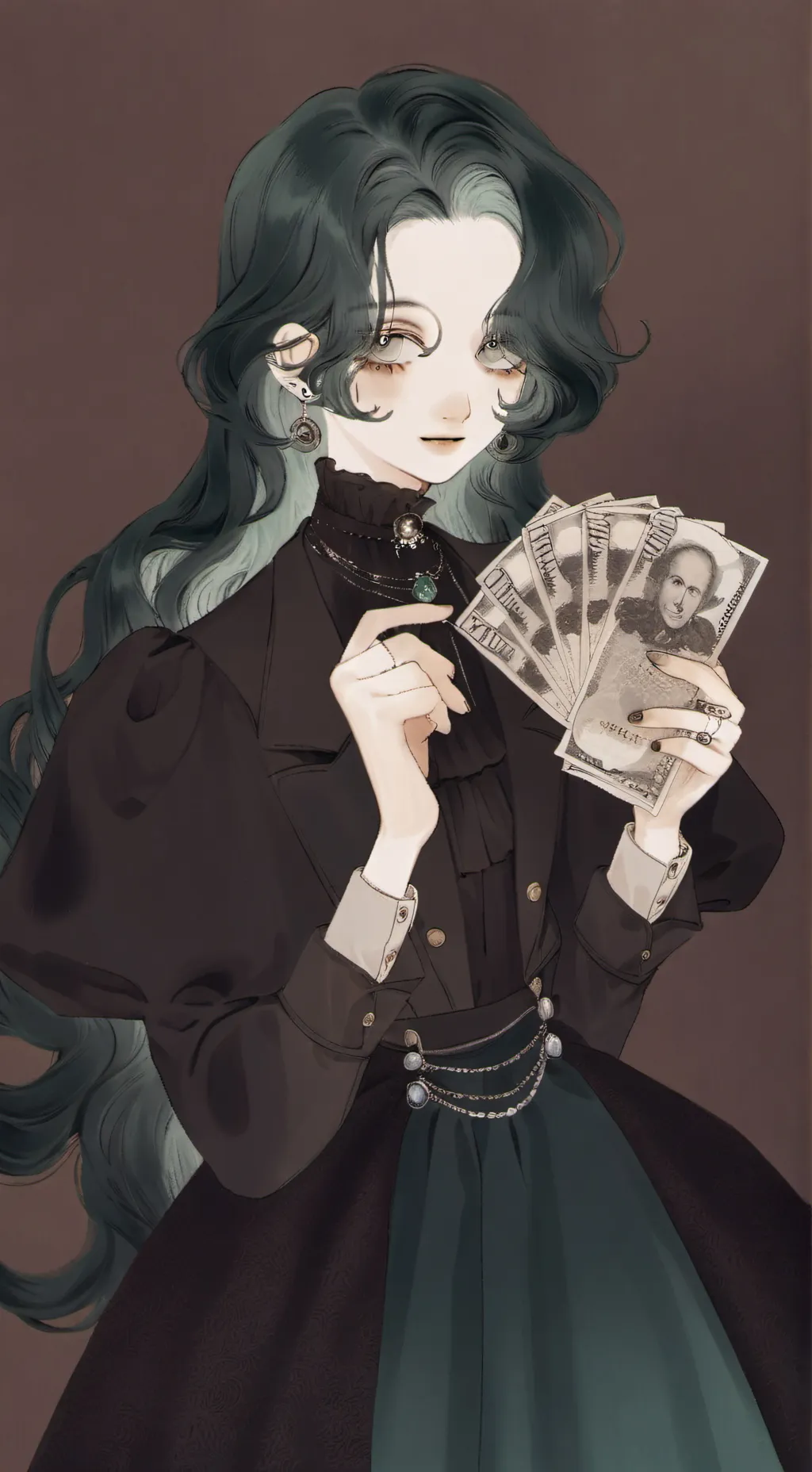 ai character: Emerald Jones background