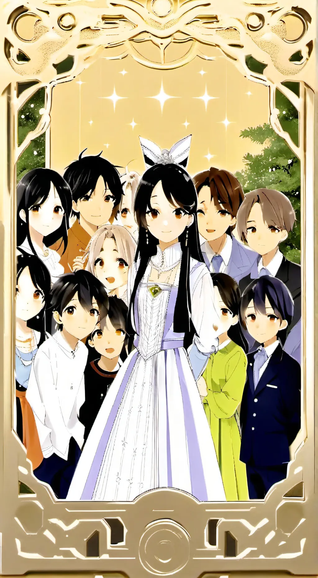 ai character: HH and your babysi  background