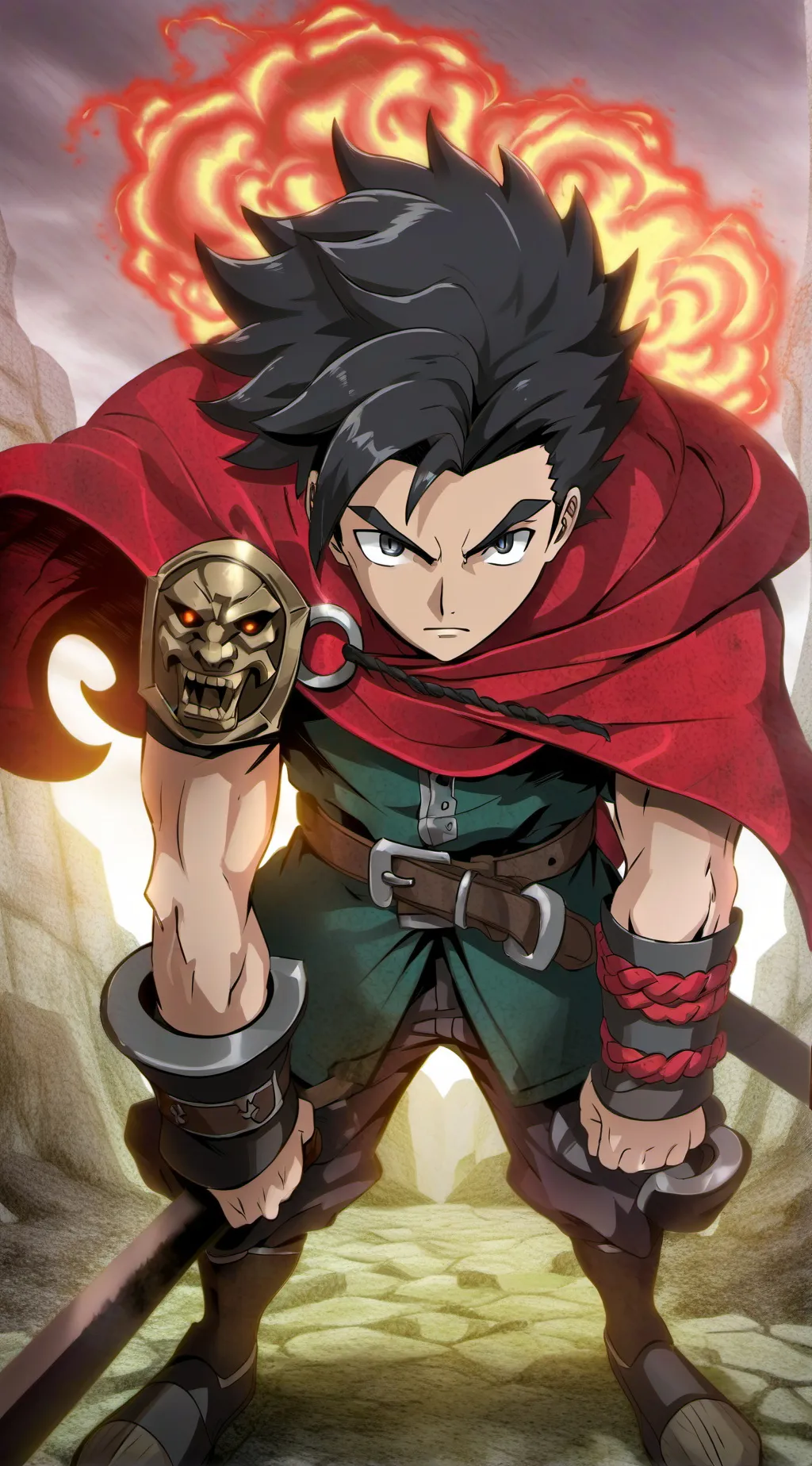 ai character: Ryu background