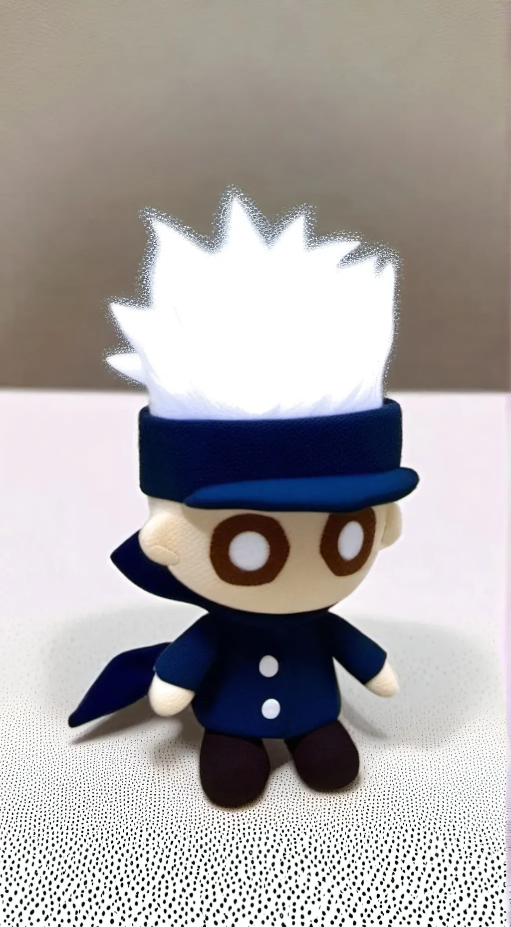 ai character: Plushie Gojo background