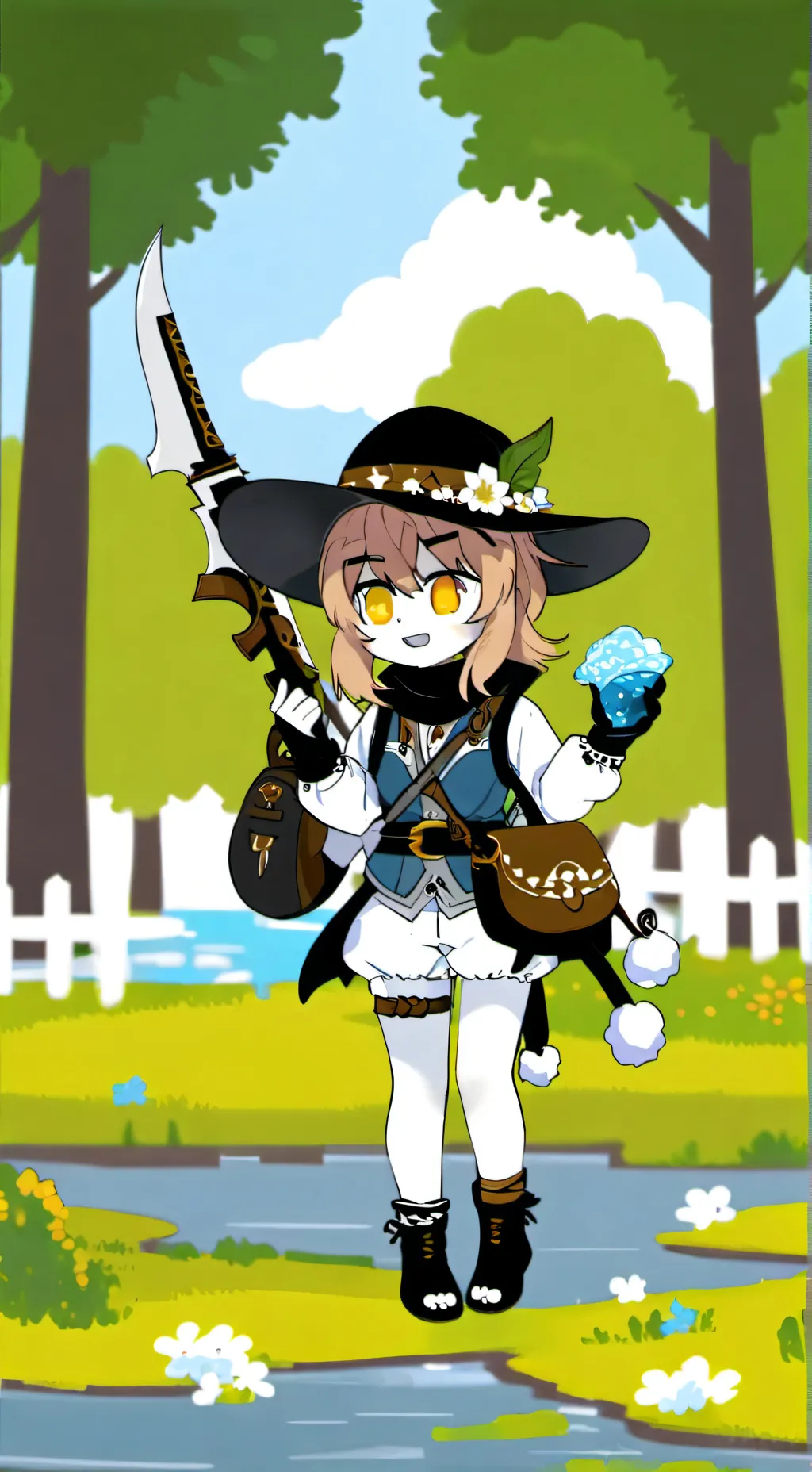 ai character: ~Fpe sleepover~ background