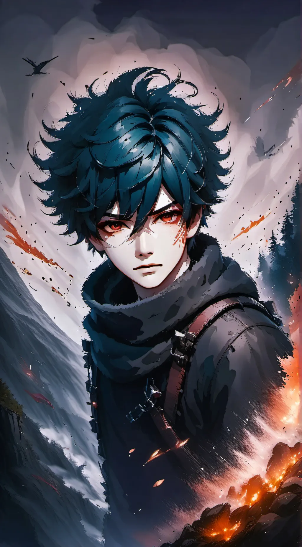 ai character: Bruno 👀 background