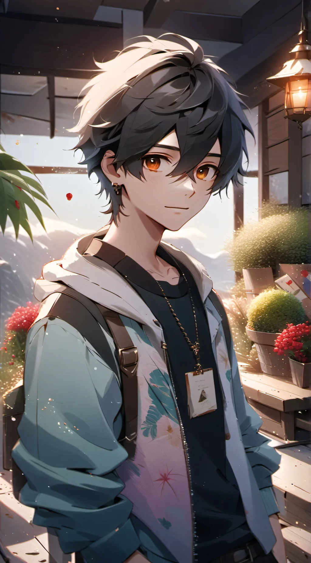 ai character: ♡Leo ♡ background