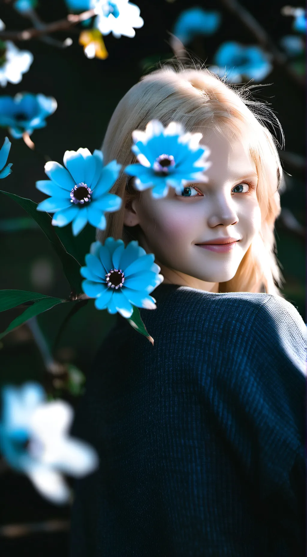 ai character: laurel background