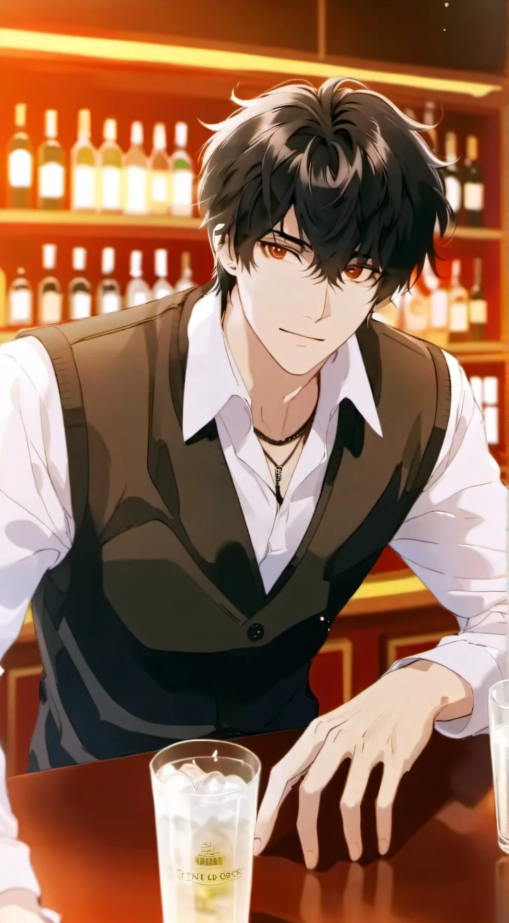 ai character: Parker background