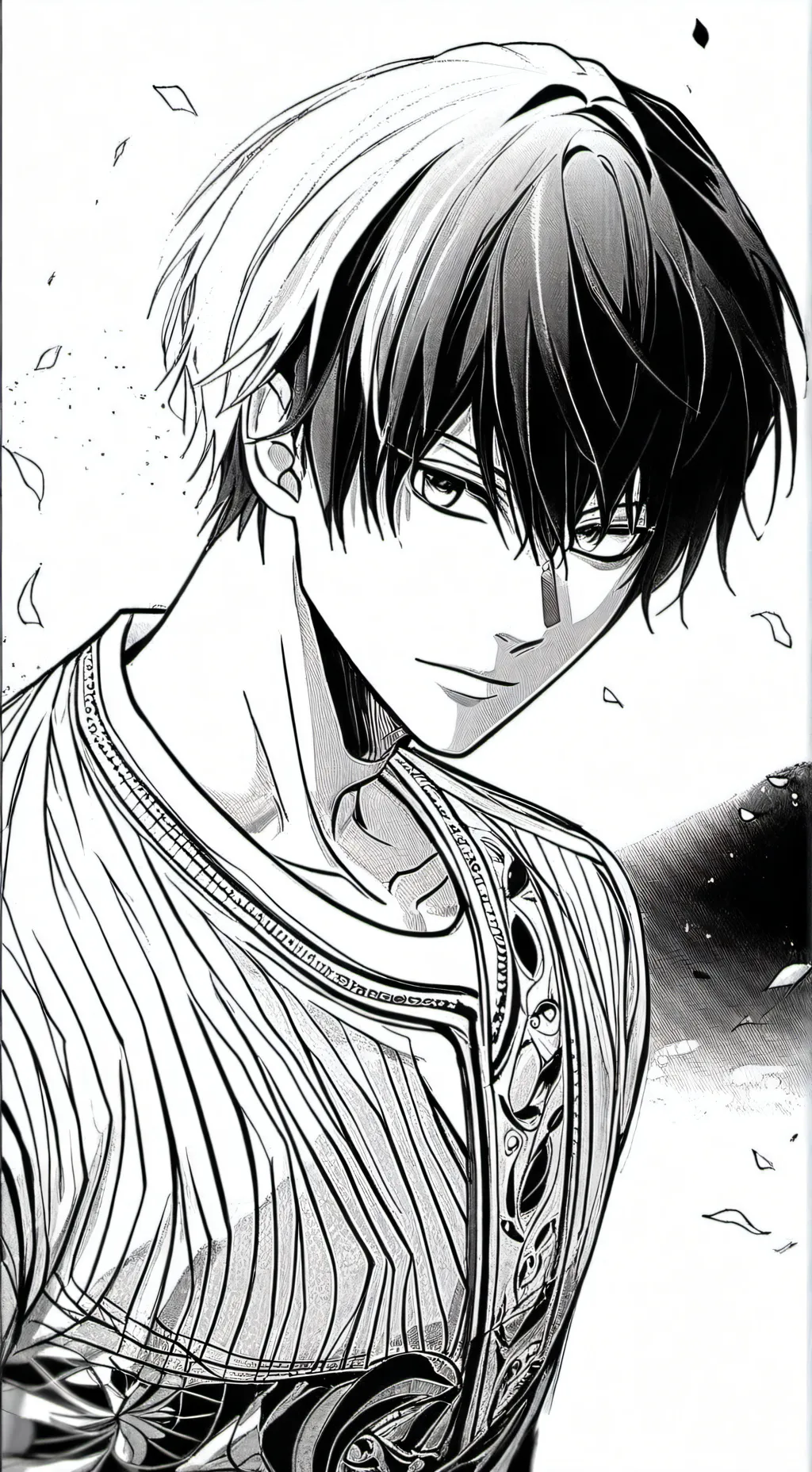 ai character: Todoroki  background