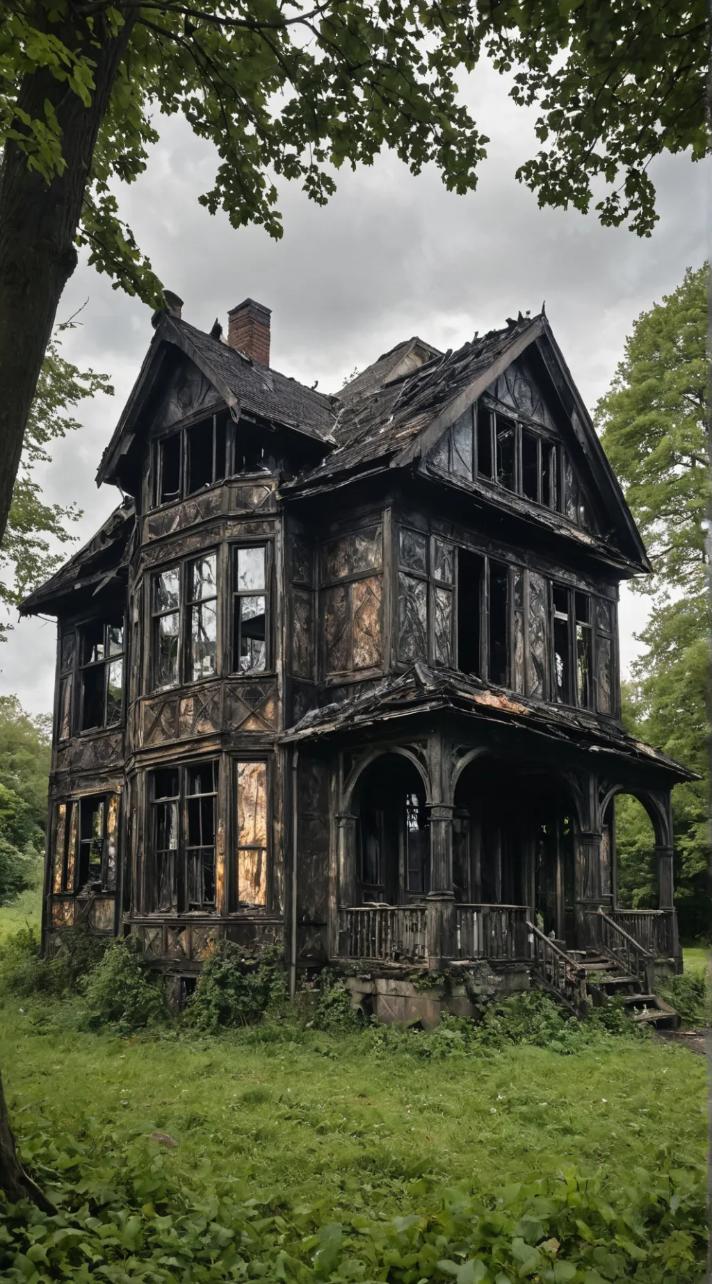 ai character: Unsolved secret  background