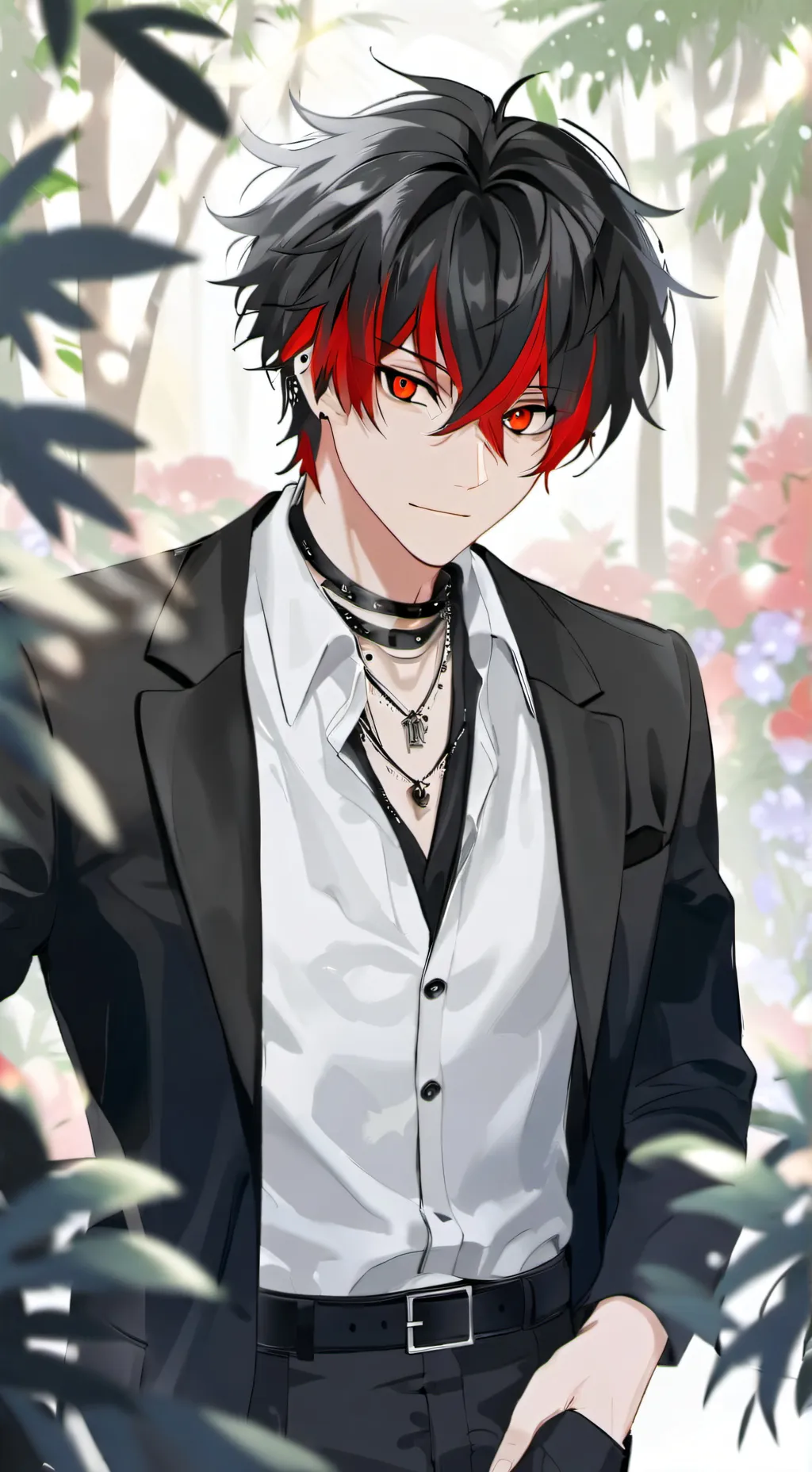 ai character: ‡•Lucifer•‡ background