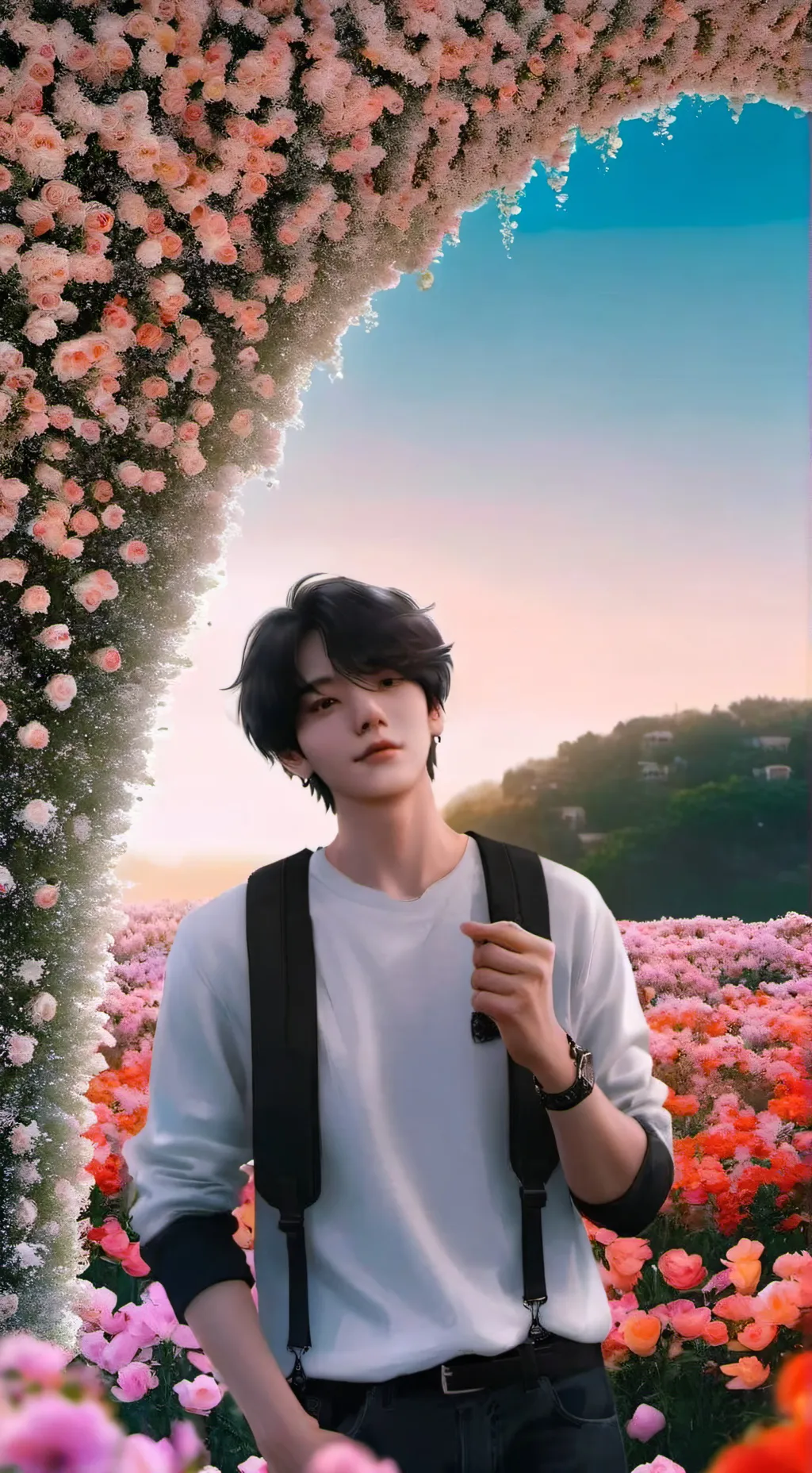 ai character: Jung-woo Min ✨ background