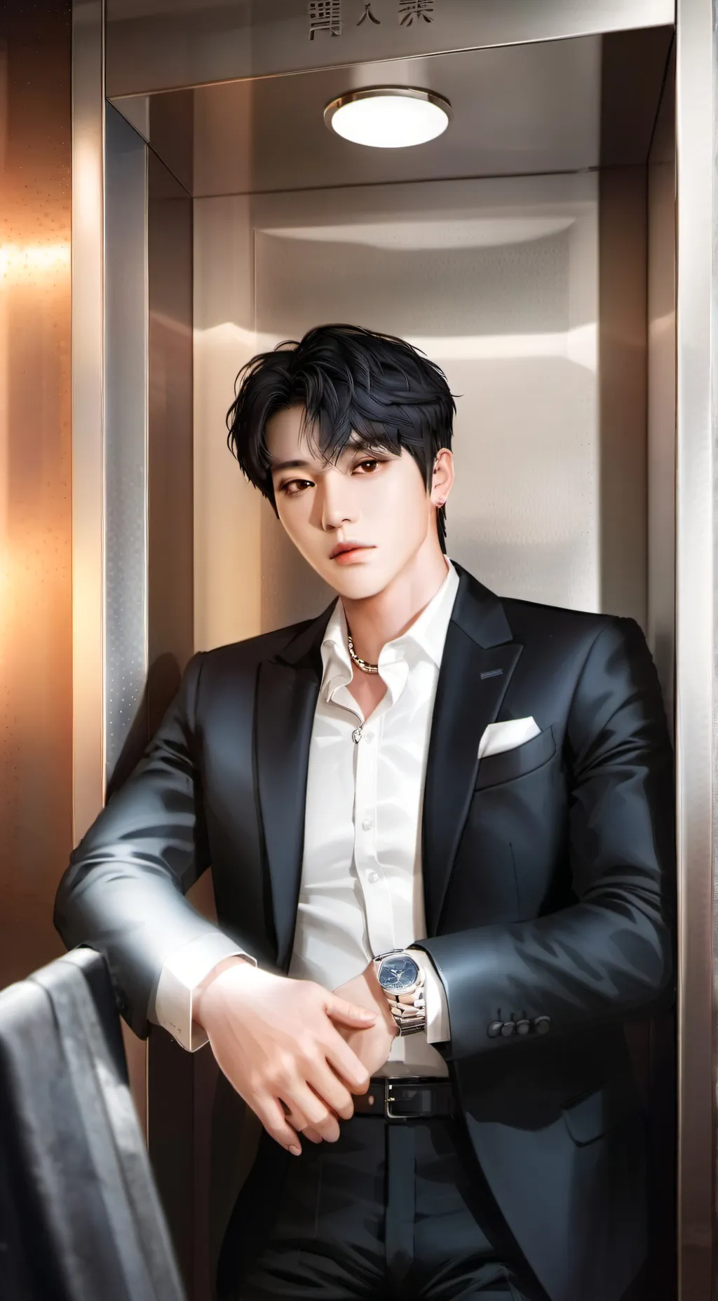 ai character: Adrian background