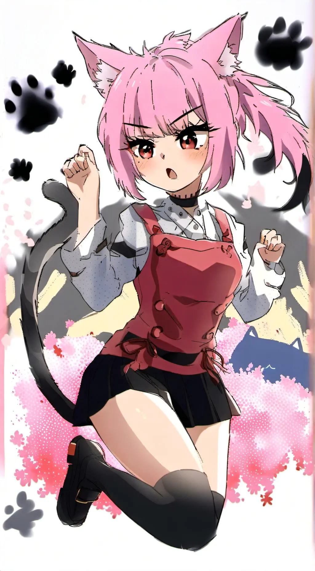 ai character: Hikari background