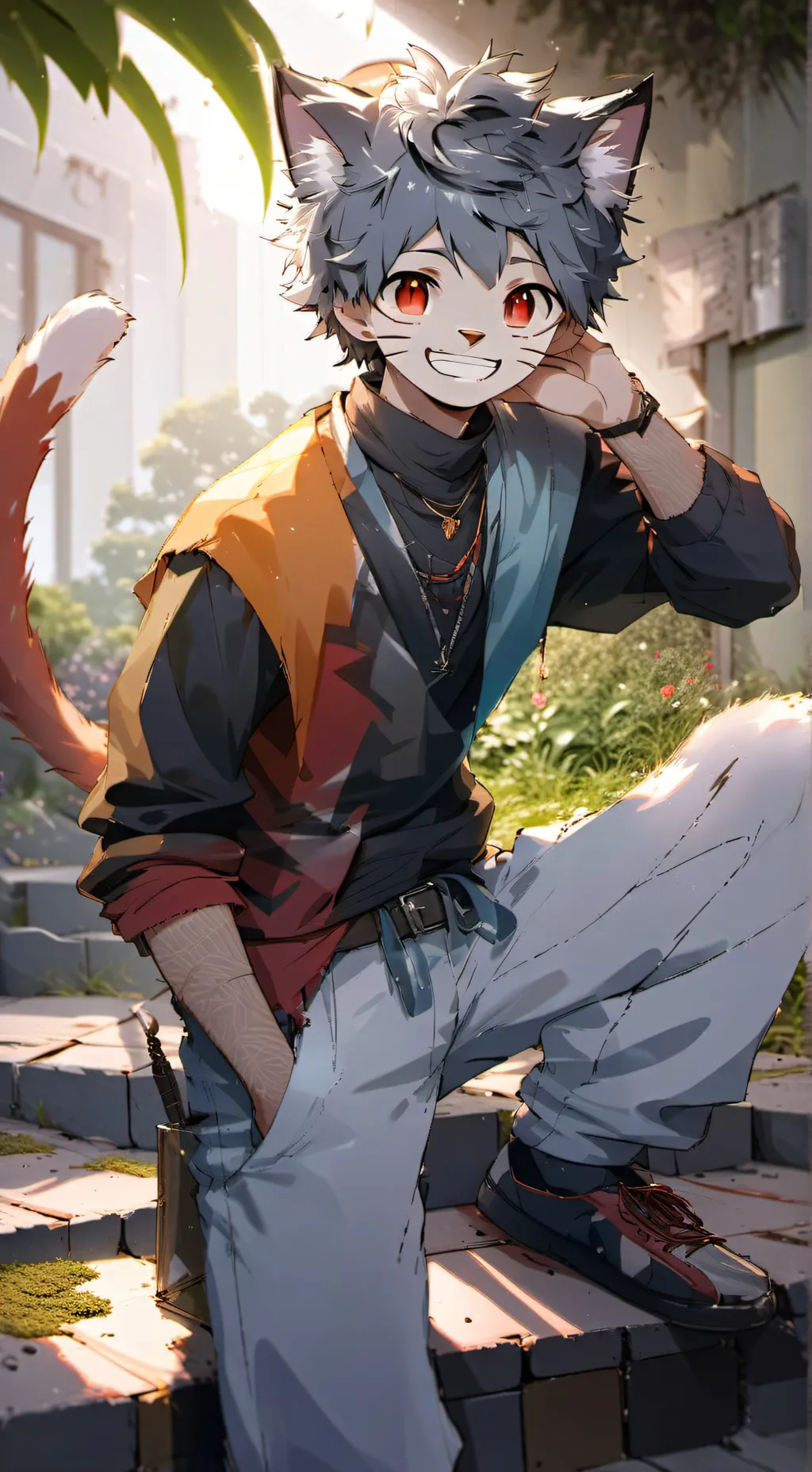 ai character: Haru background