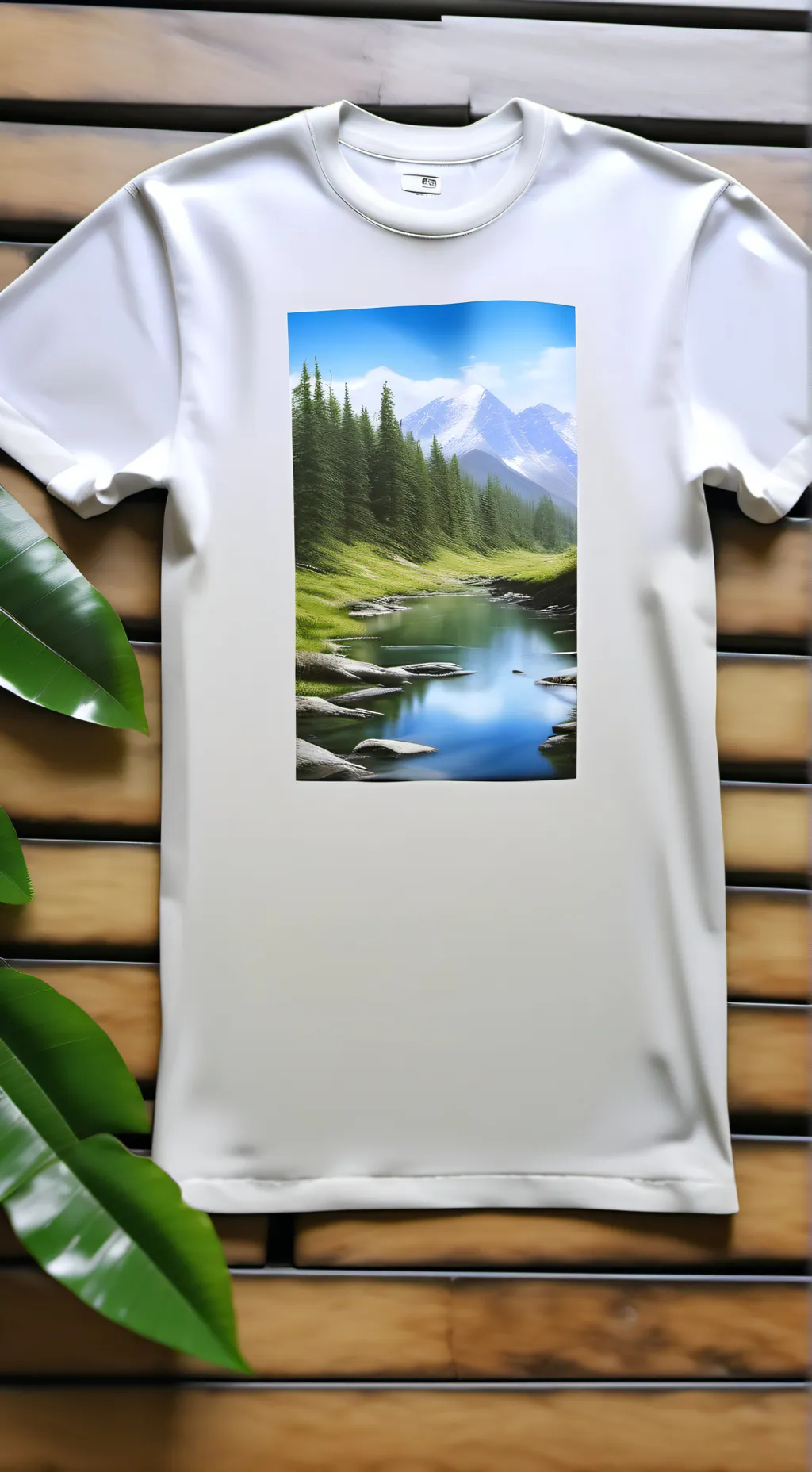 ai character: a magic shirt background