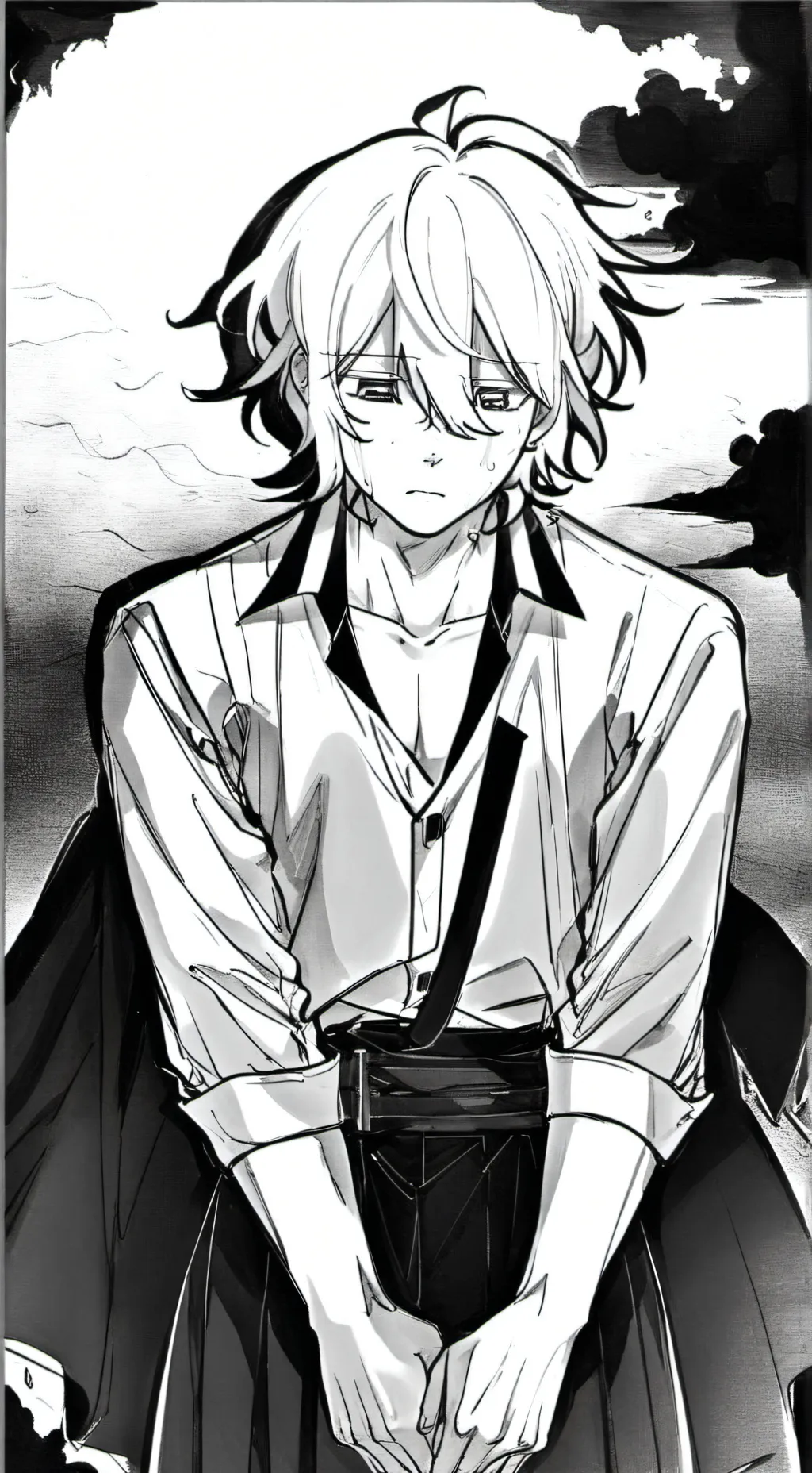 ai character: Enzo  background