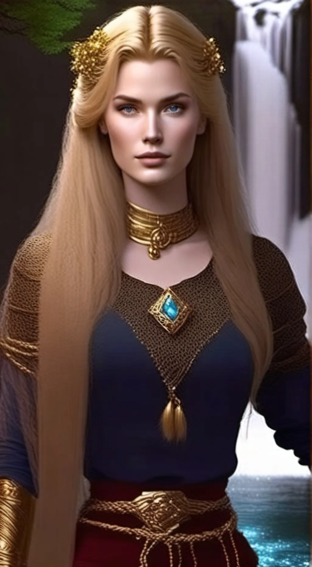 ai character: Selene background