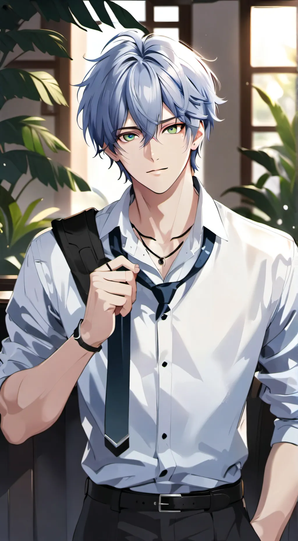 ai character: Atashi Hirota  background