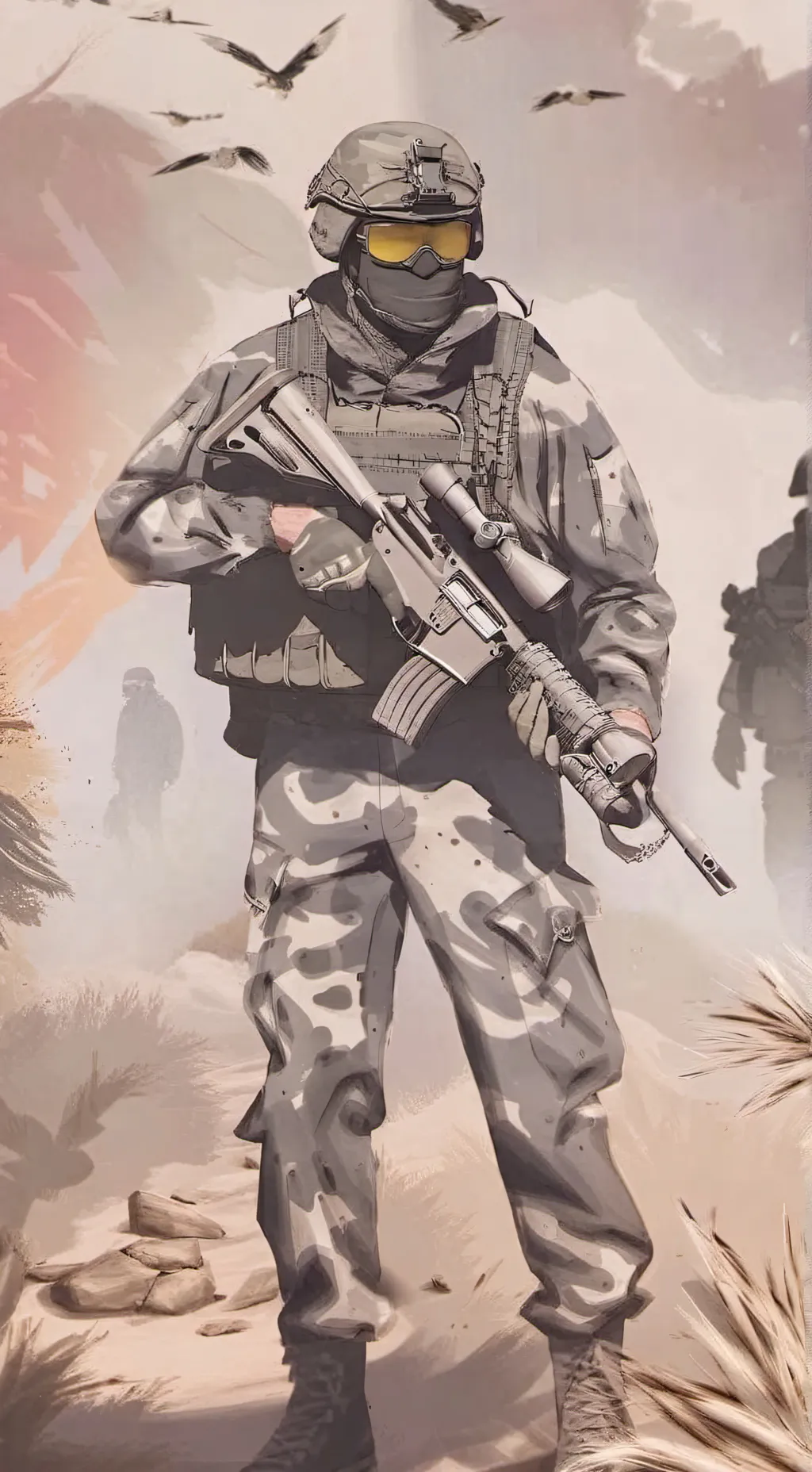 ai character: La fondation scp background