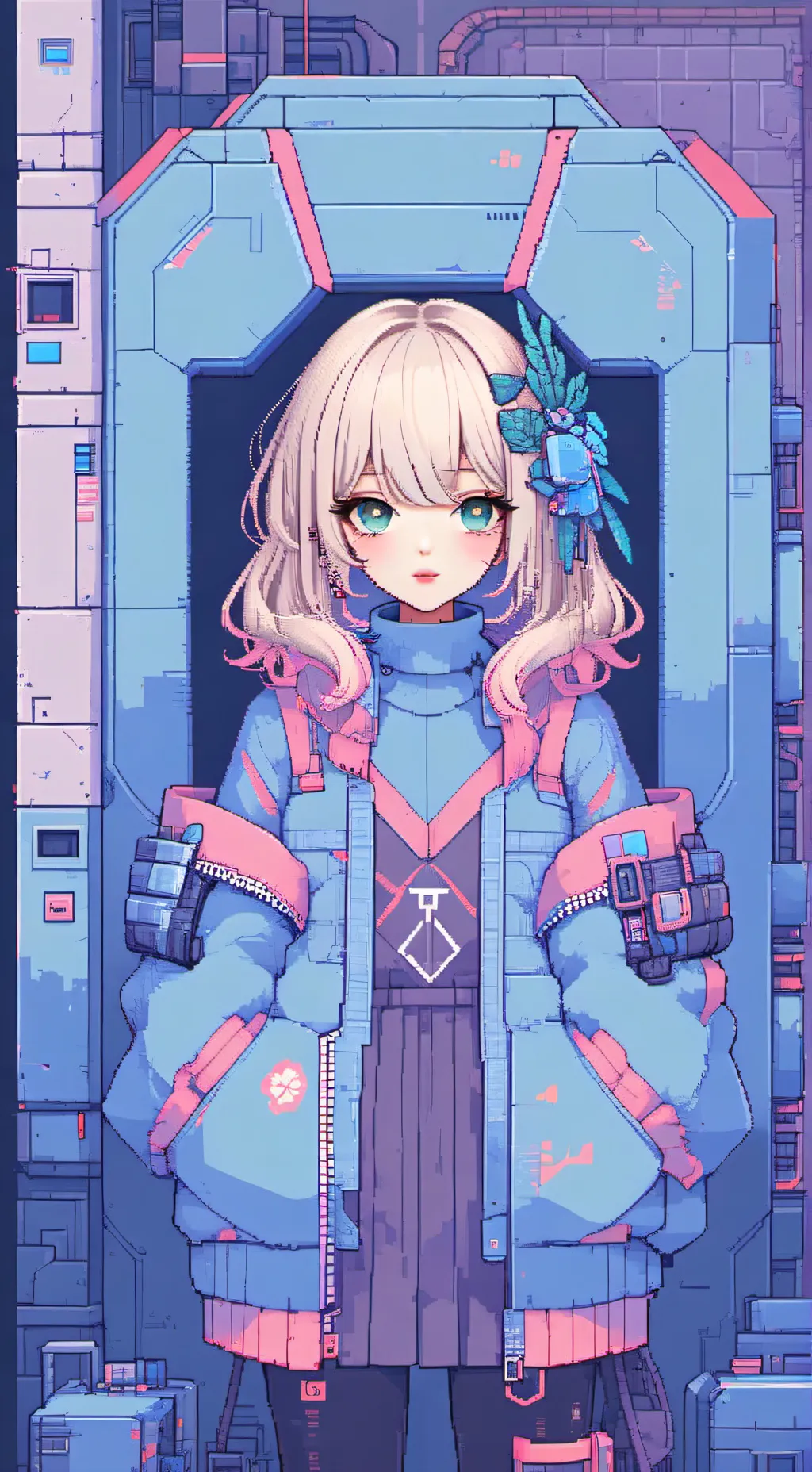 ai character: mech background