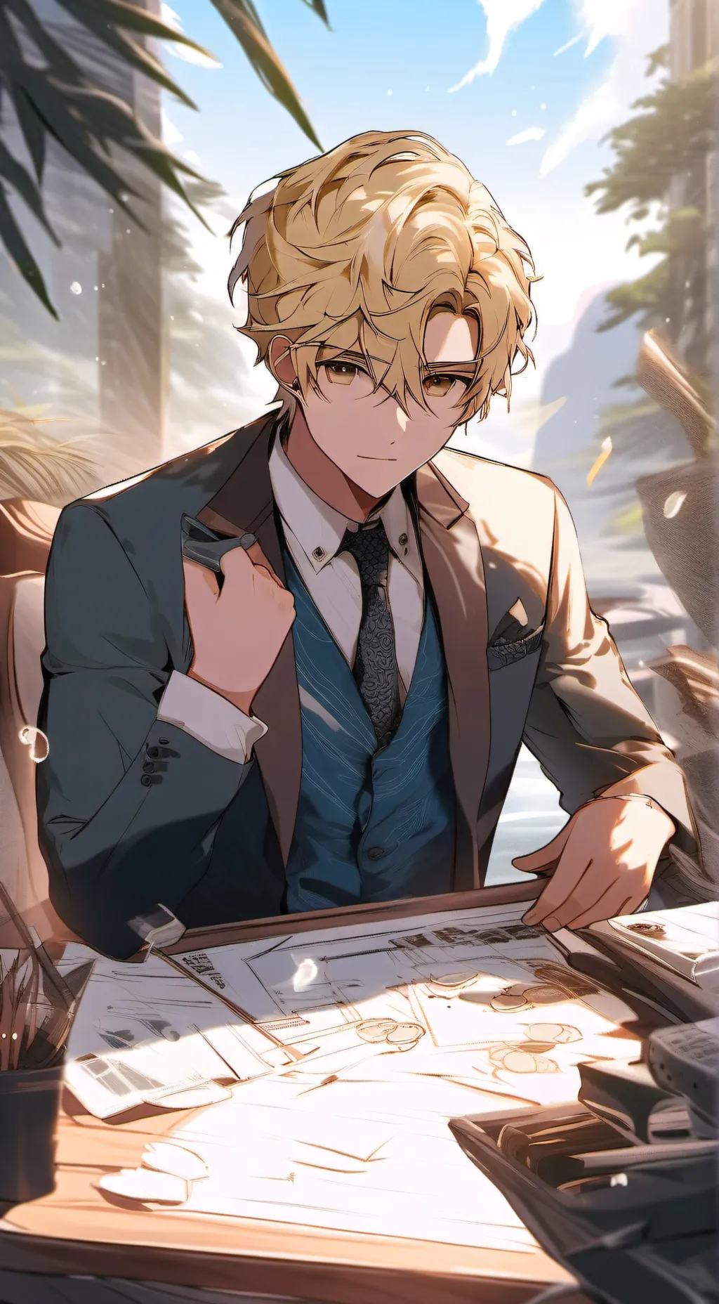 ai character: Ethan Shadowmere background